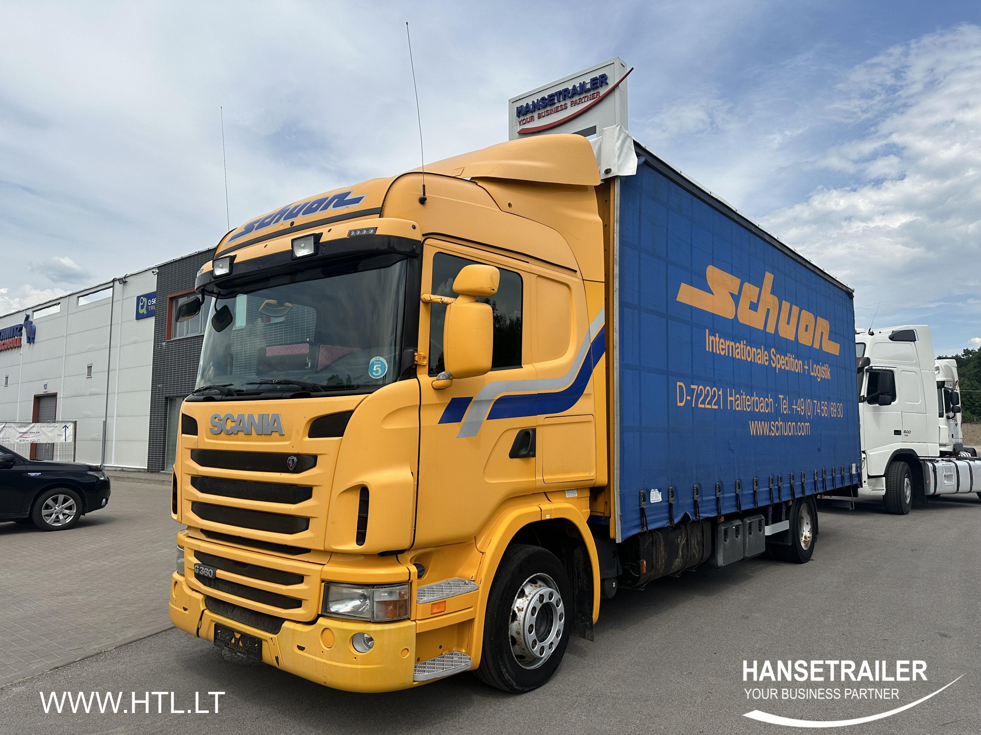 2012 Грузовик Тентованные Scania G 360