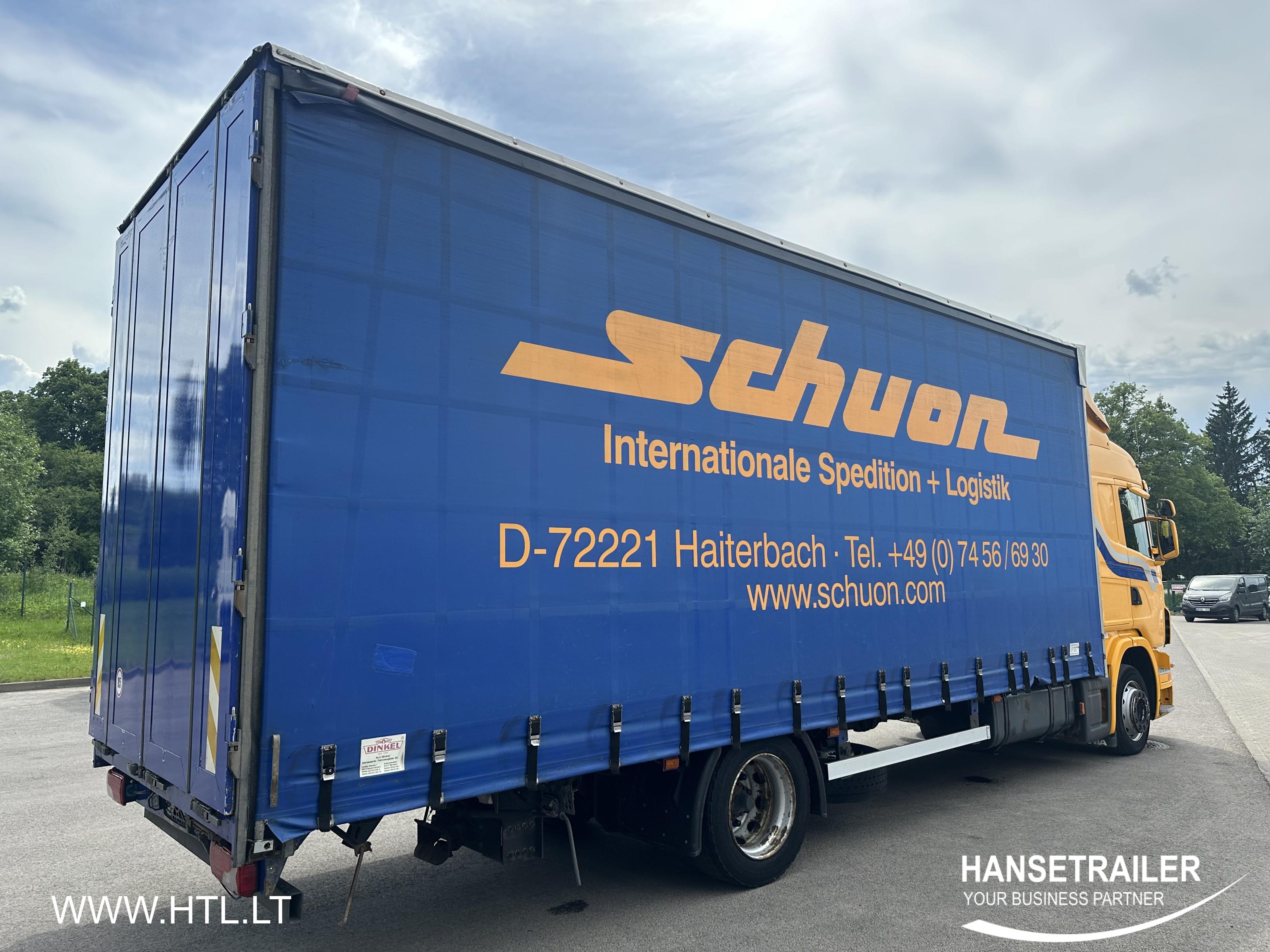 2012 camiones Curtainsider Scania G 360