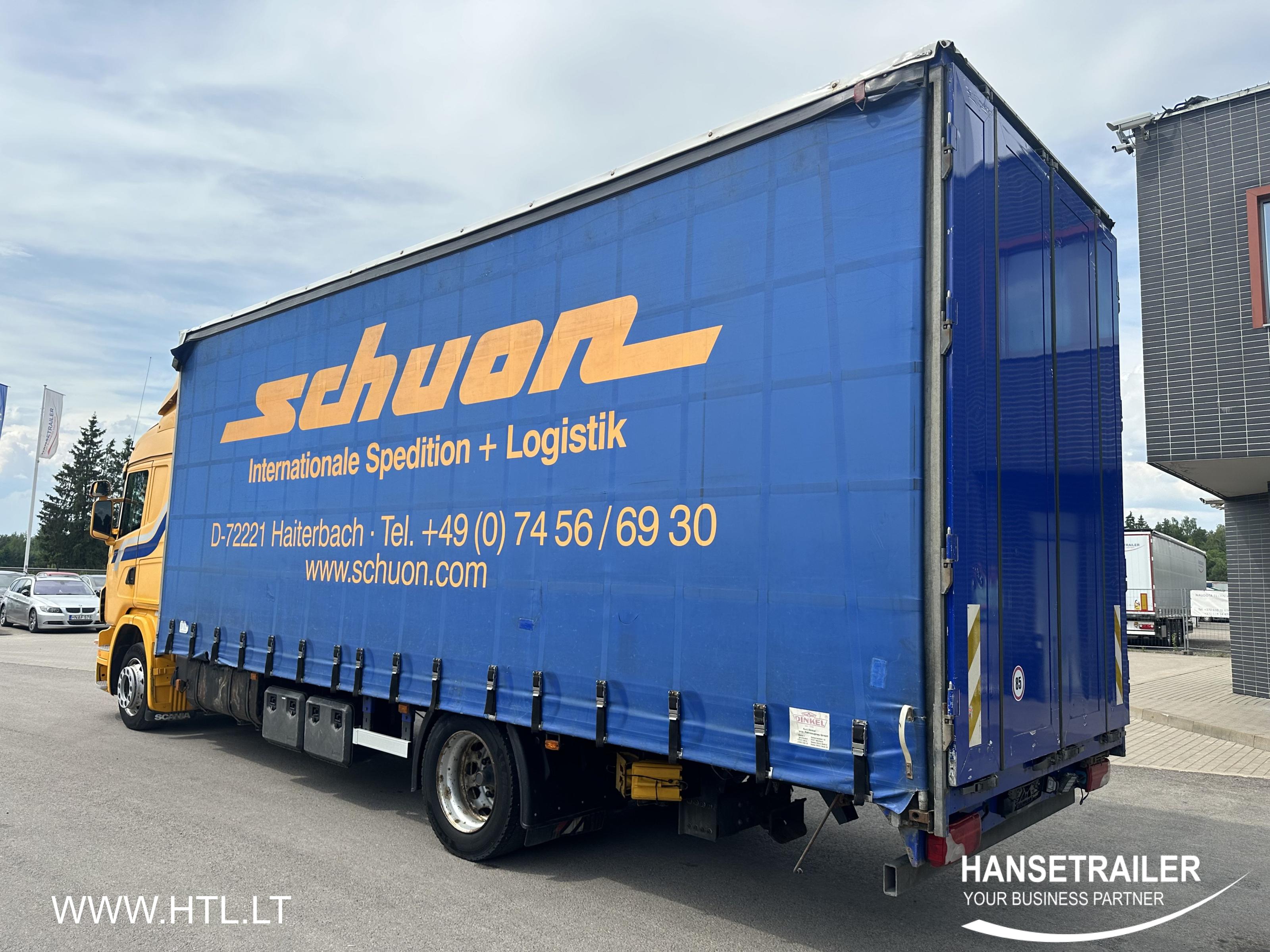 2012 camiones Curtainsider Scania G 360