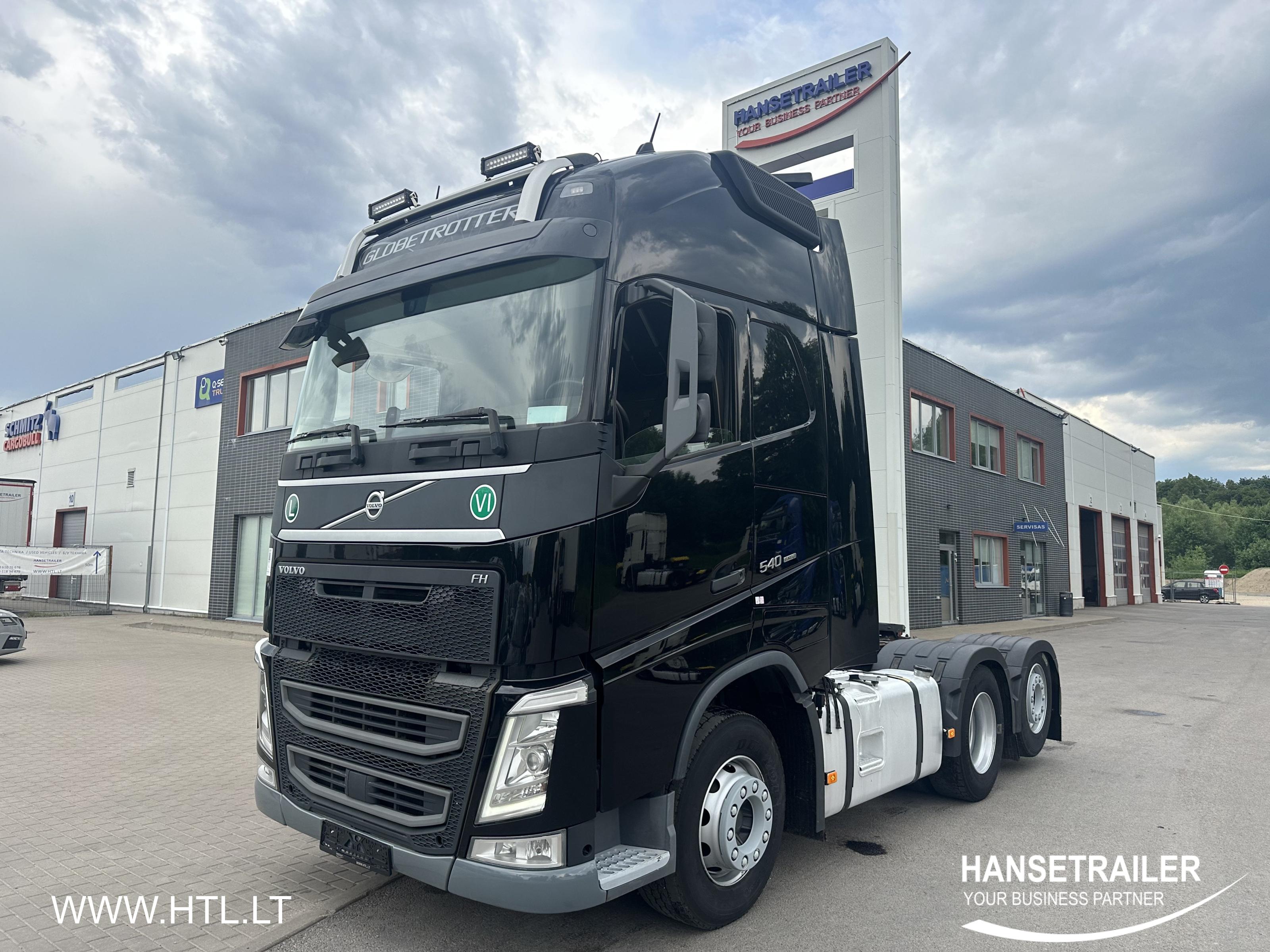 2018 vehículo tractor 6x2 Volvo FH FH540  KB Chassis Retarder