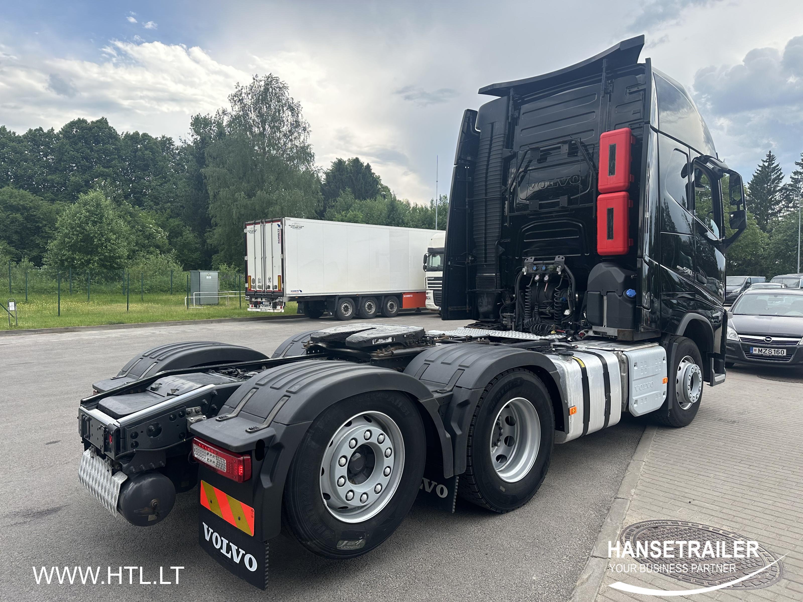 2018 vehículo tractor 6x2 Volvo FH FH540  KB Chassis Retarder