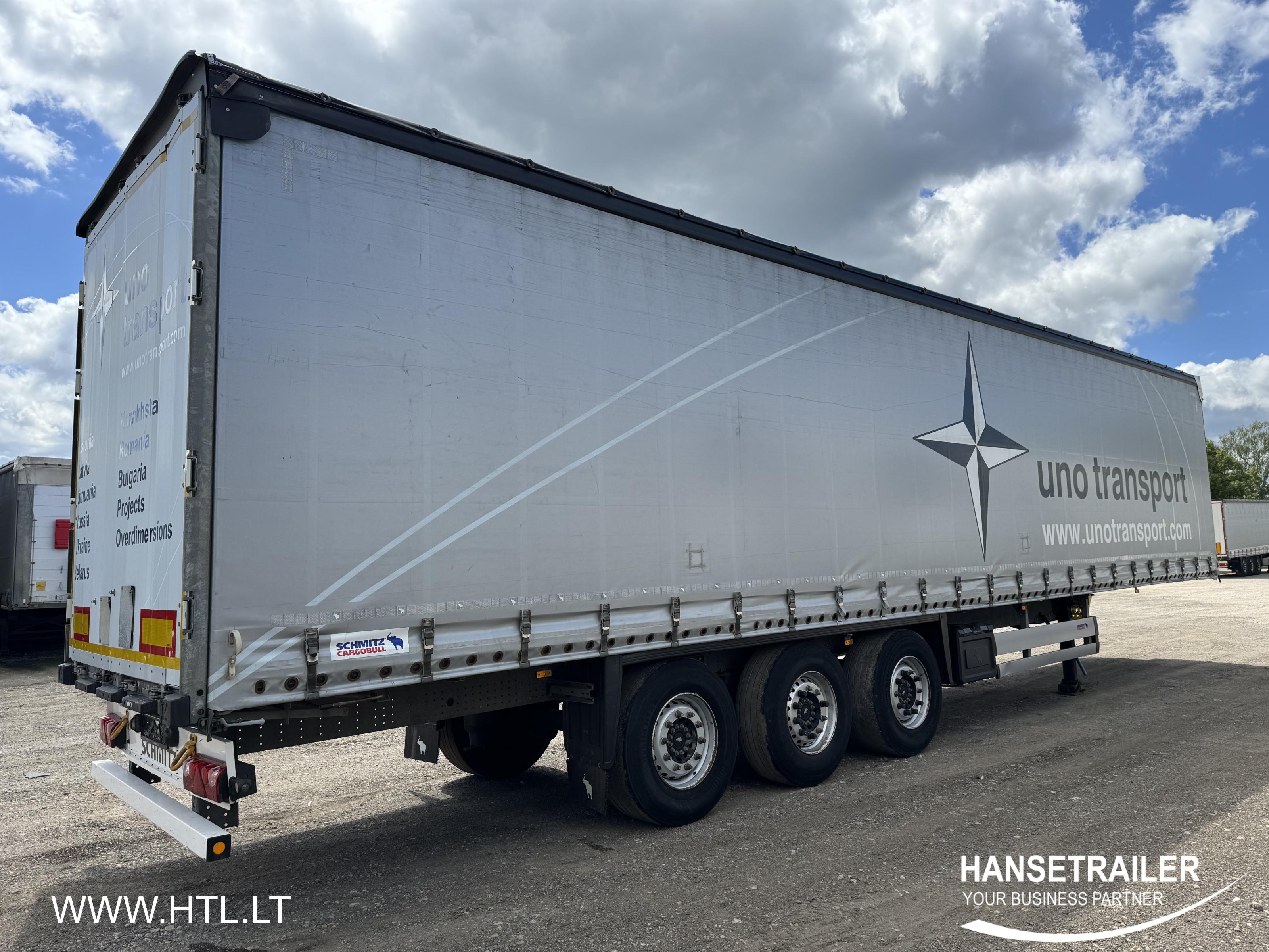 2019 Semitrailer Curtainsider Schmitz SCS 24