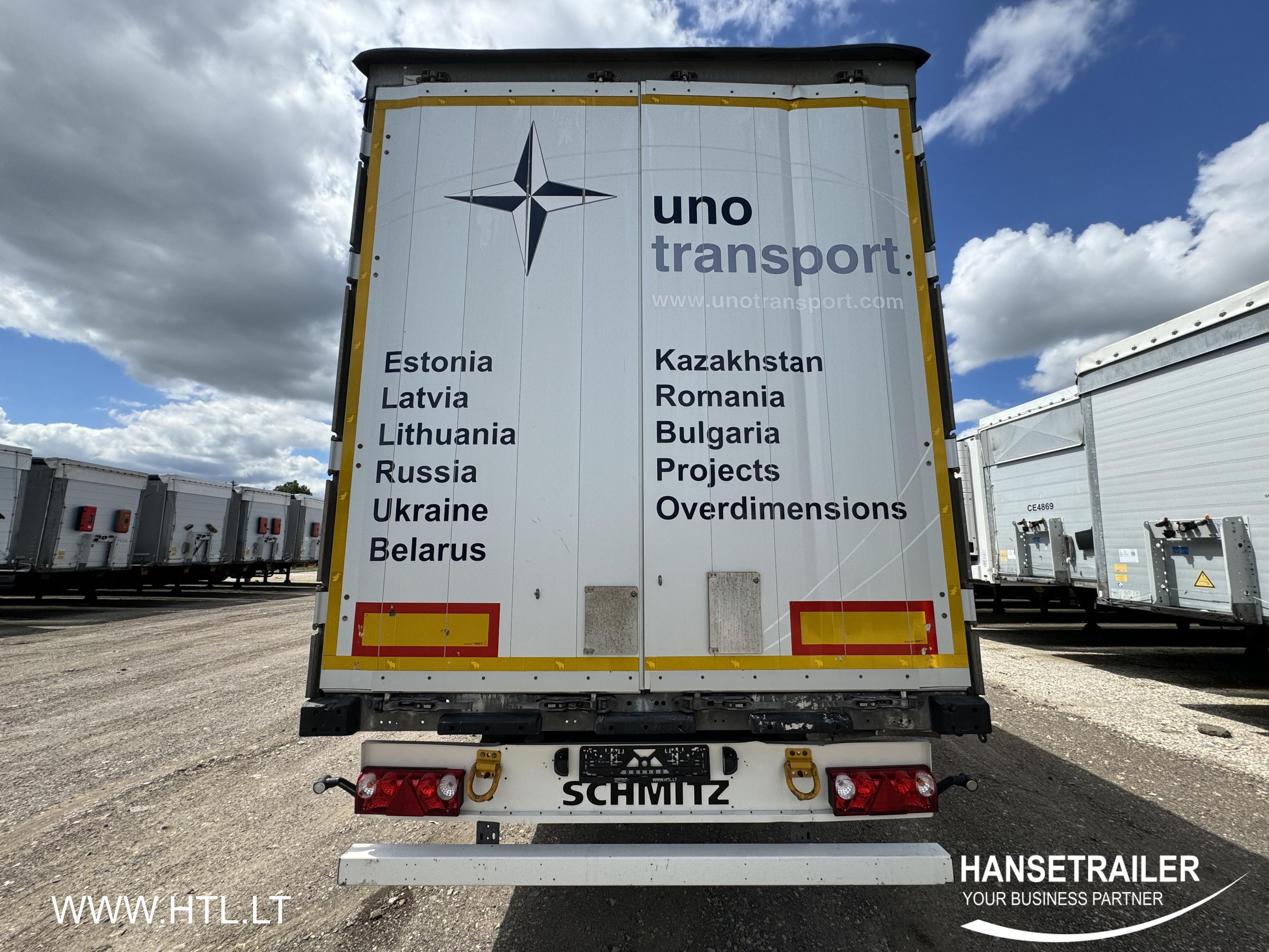 2019 Sattelanhänger Sattelcurtainsider Schmitz SCS 24