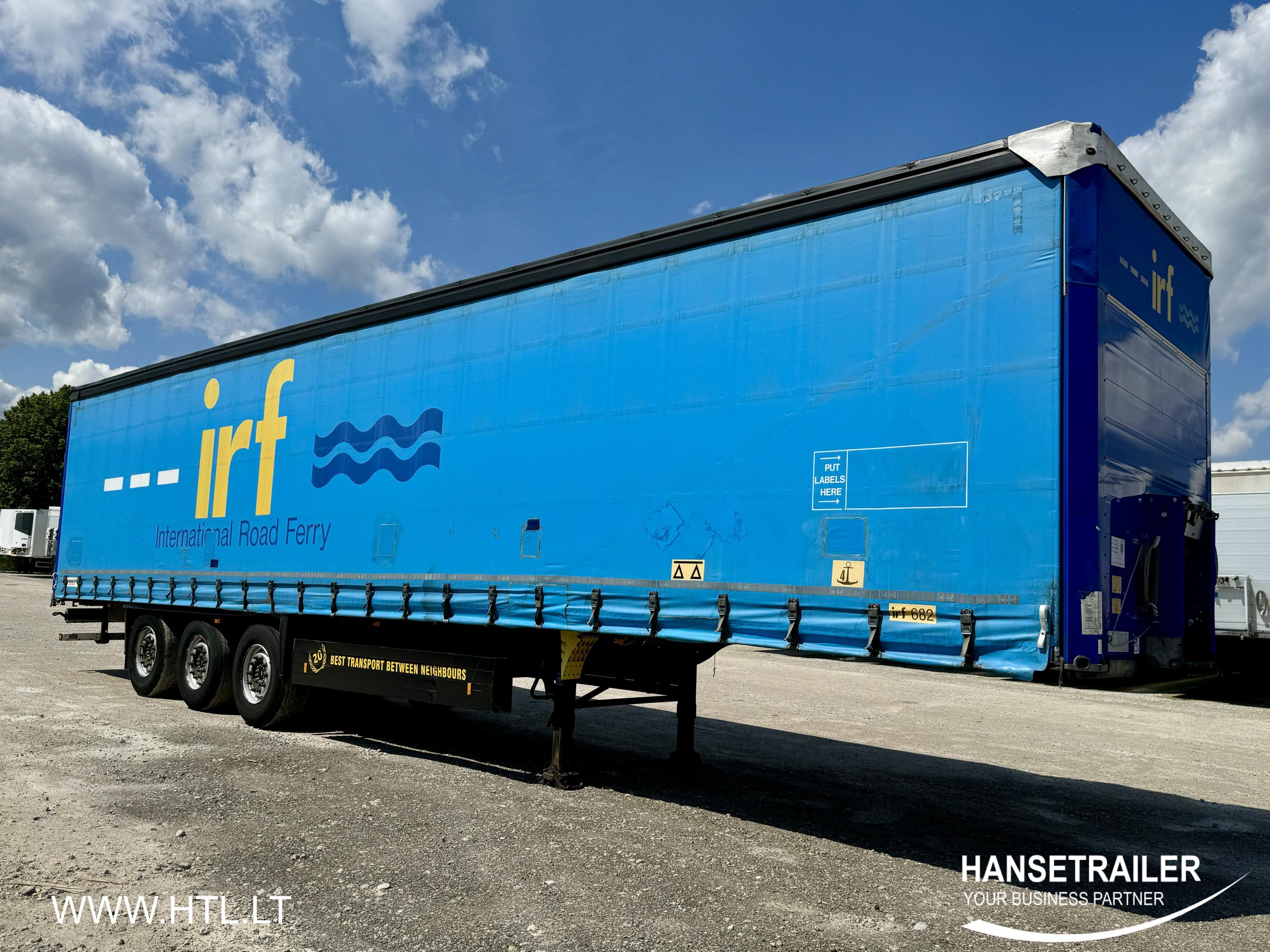 2015 Semitrailer Curtainsider Schmitz SCS 24