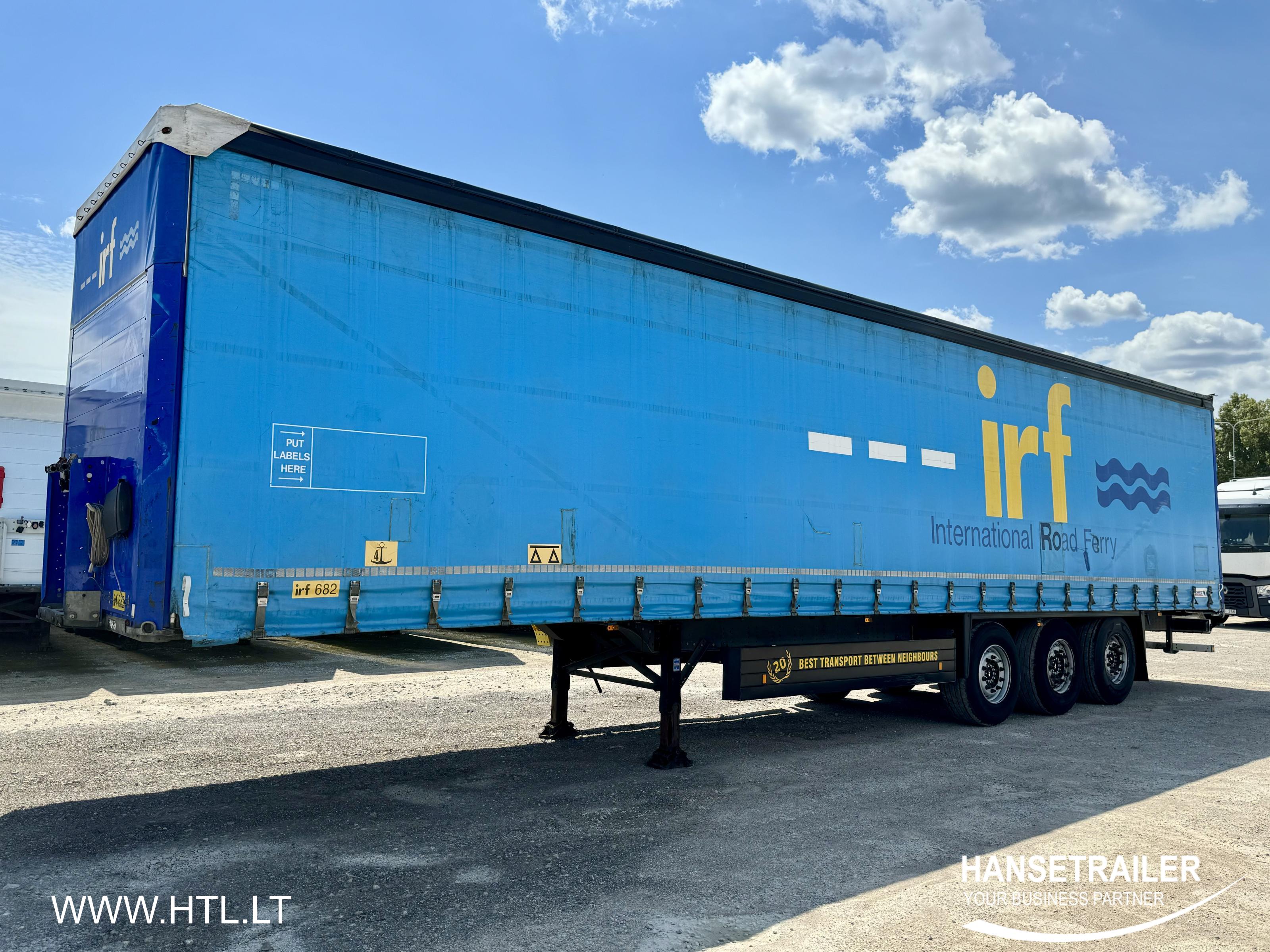 2015 Semitrailer Curtainsider Schmitz SCS 24