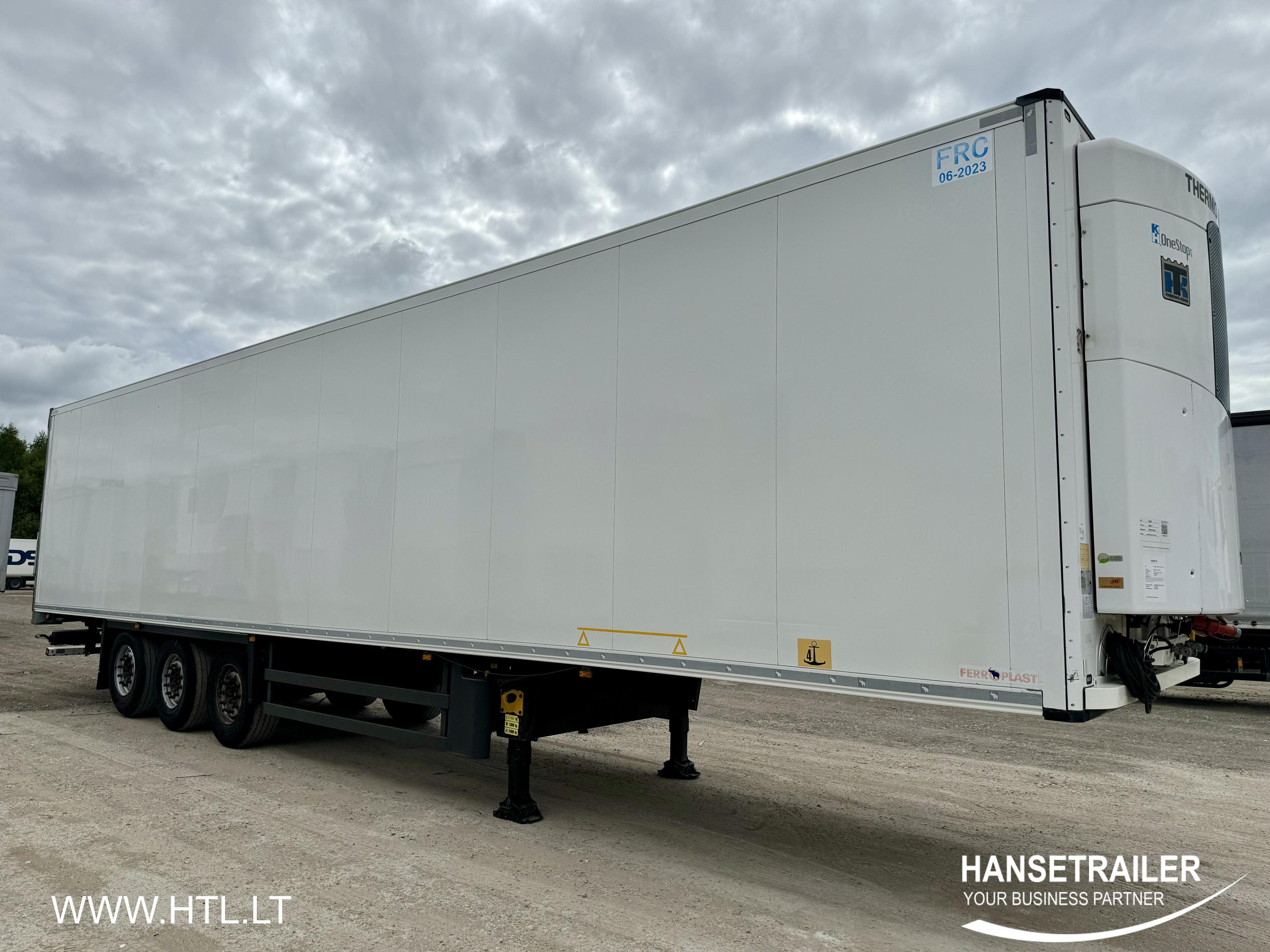 2017 Semitrailer Reefer Schmitz SKO 24 Thermoking Double Deck