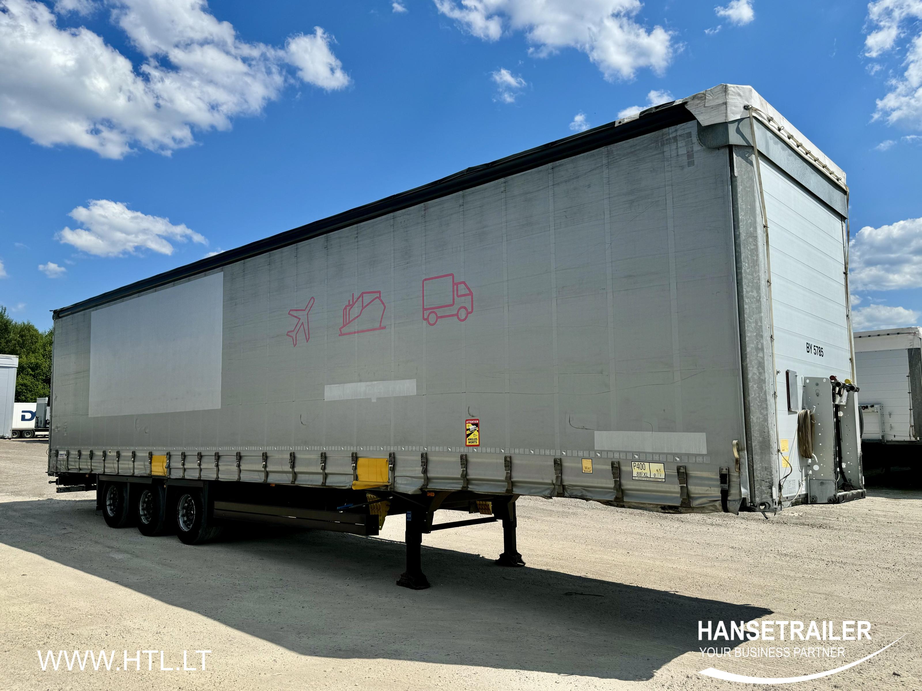 2017 Semitrailer Curtainsider Schmitz SCS 24 Mega Low Deck