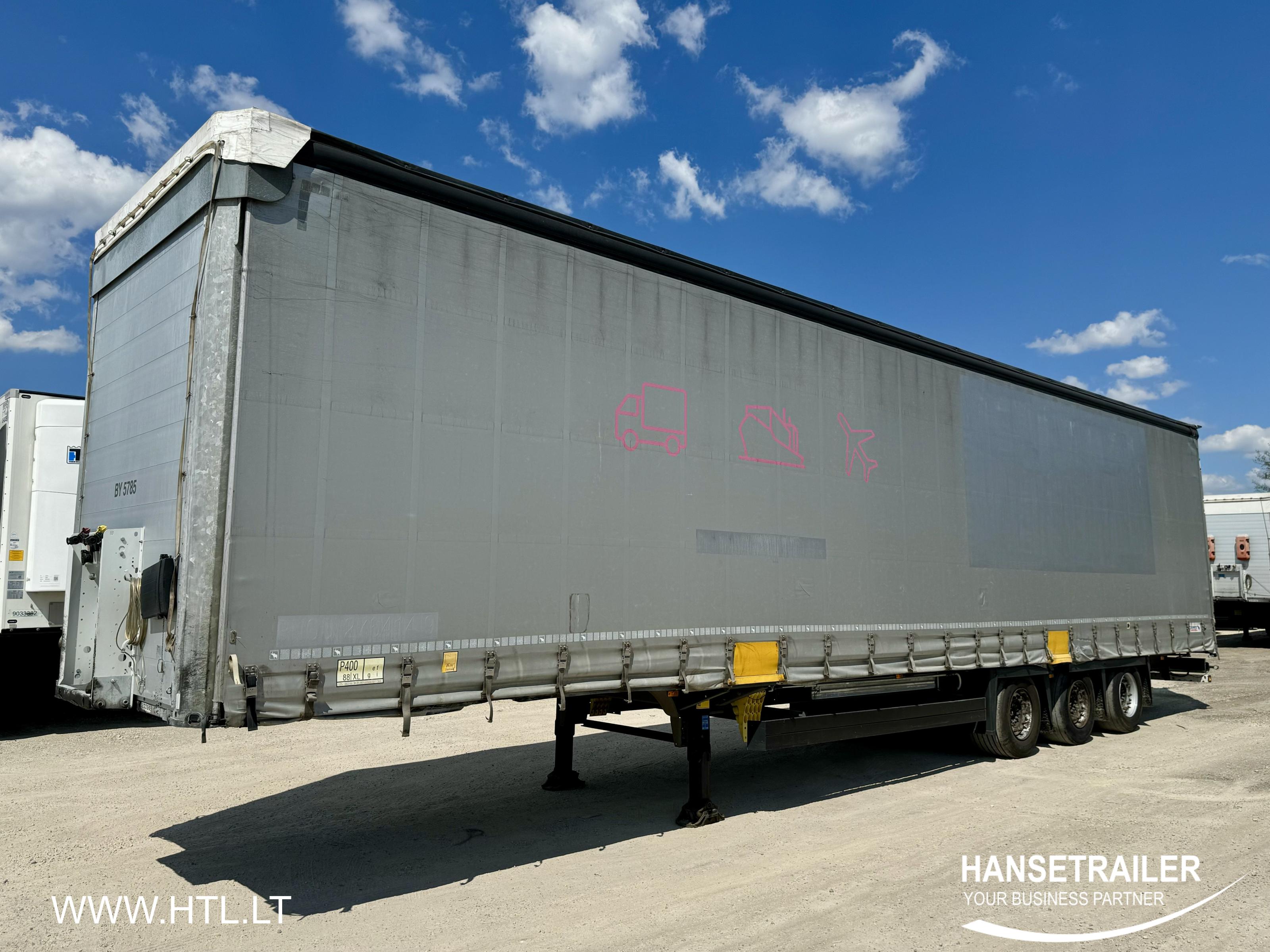 2017 Sattelanhänger Sattelcurtainsider Schmitz SCS 24 Mega Low Deck