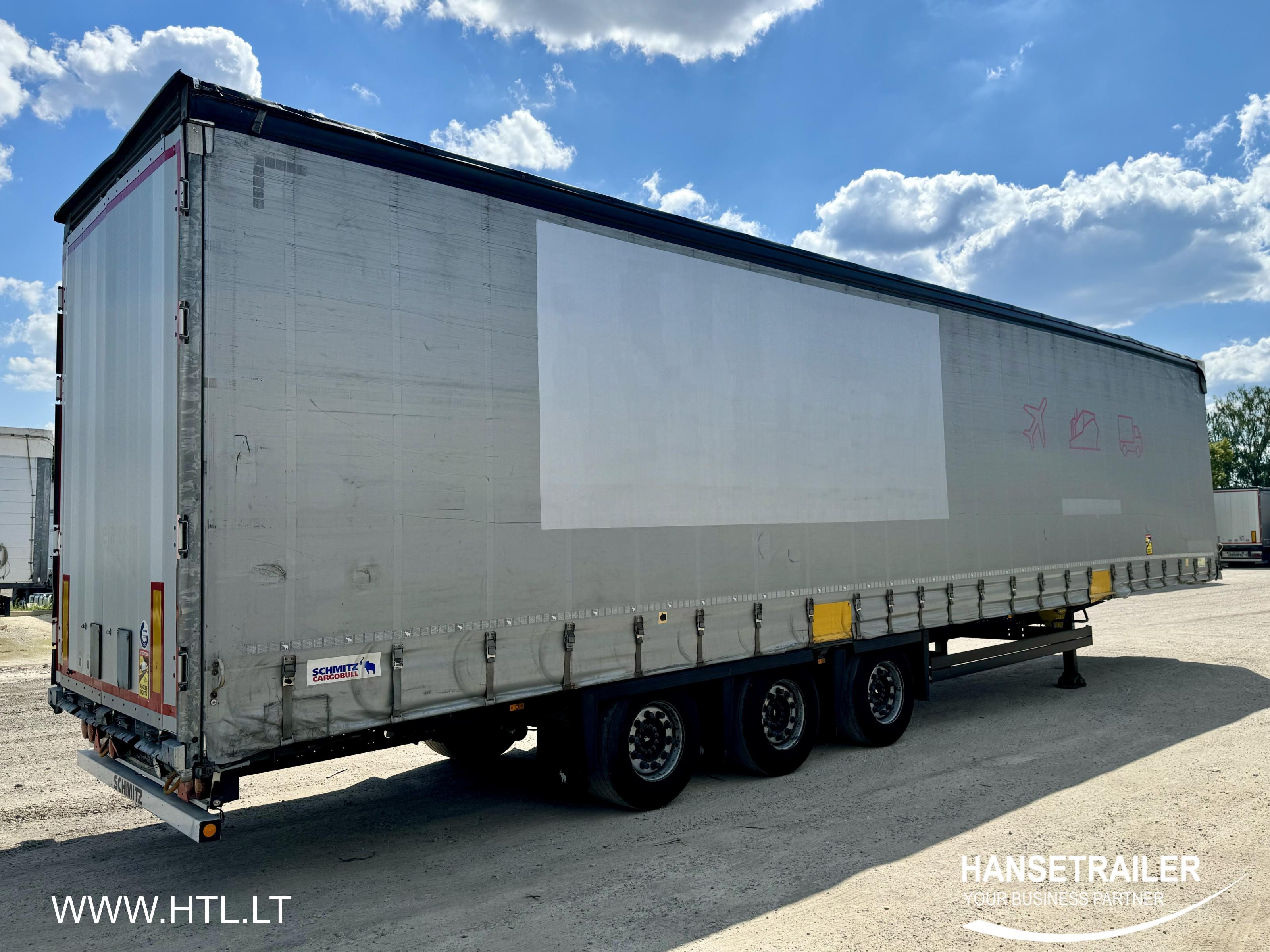 2017 Semitrailer Curtainsider Schmitz SCS 24 Mega Low Deck