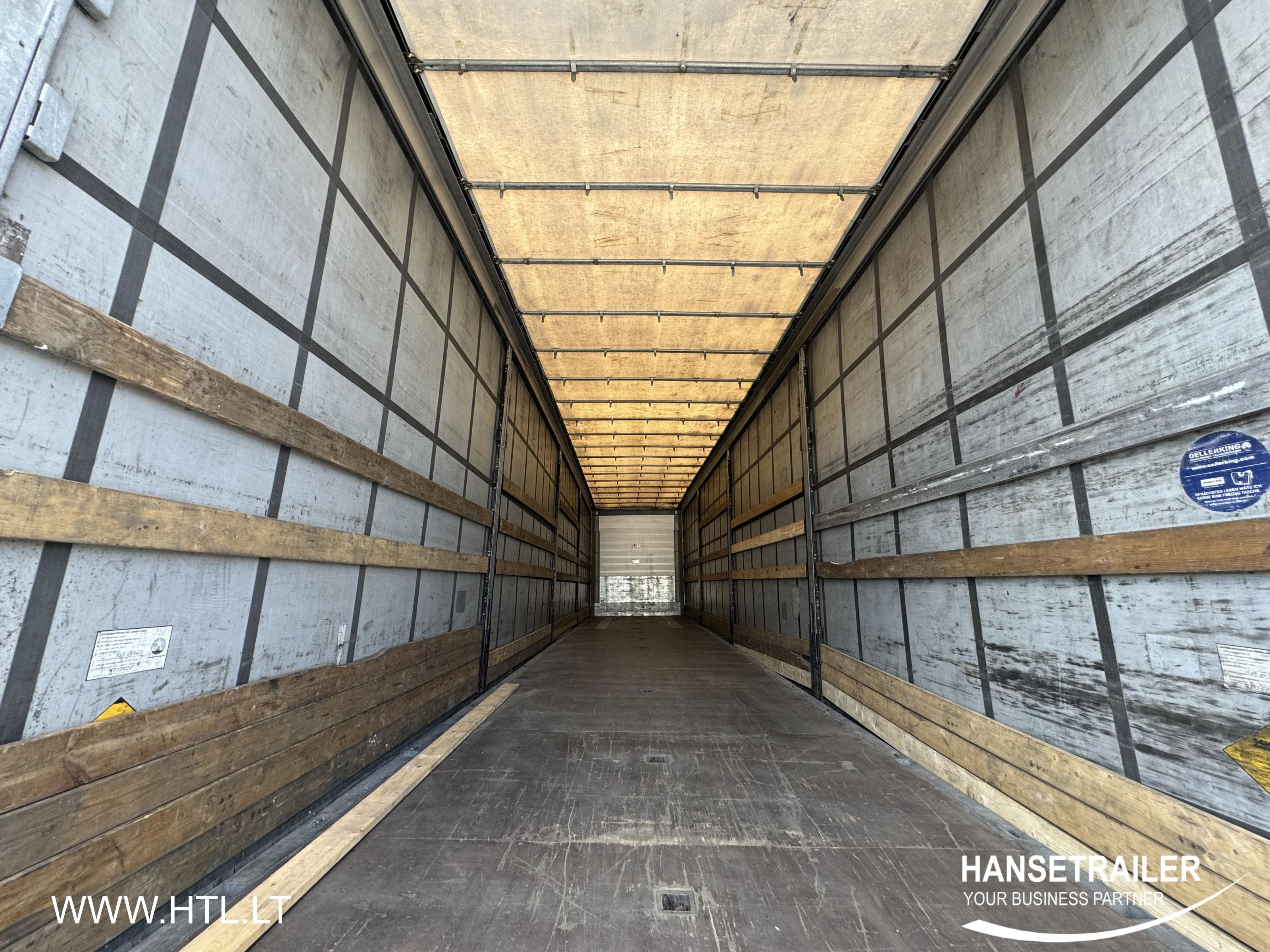 2017 Semitrailer Curtainsider Schmitz SCS 24 Mega Low Deck