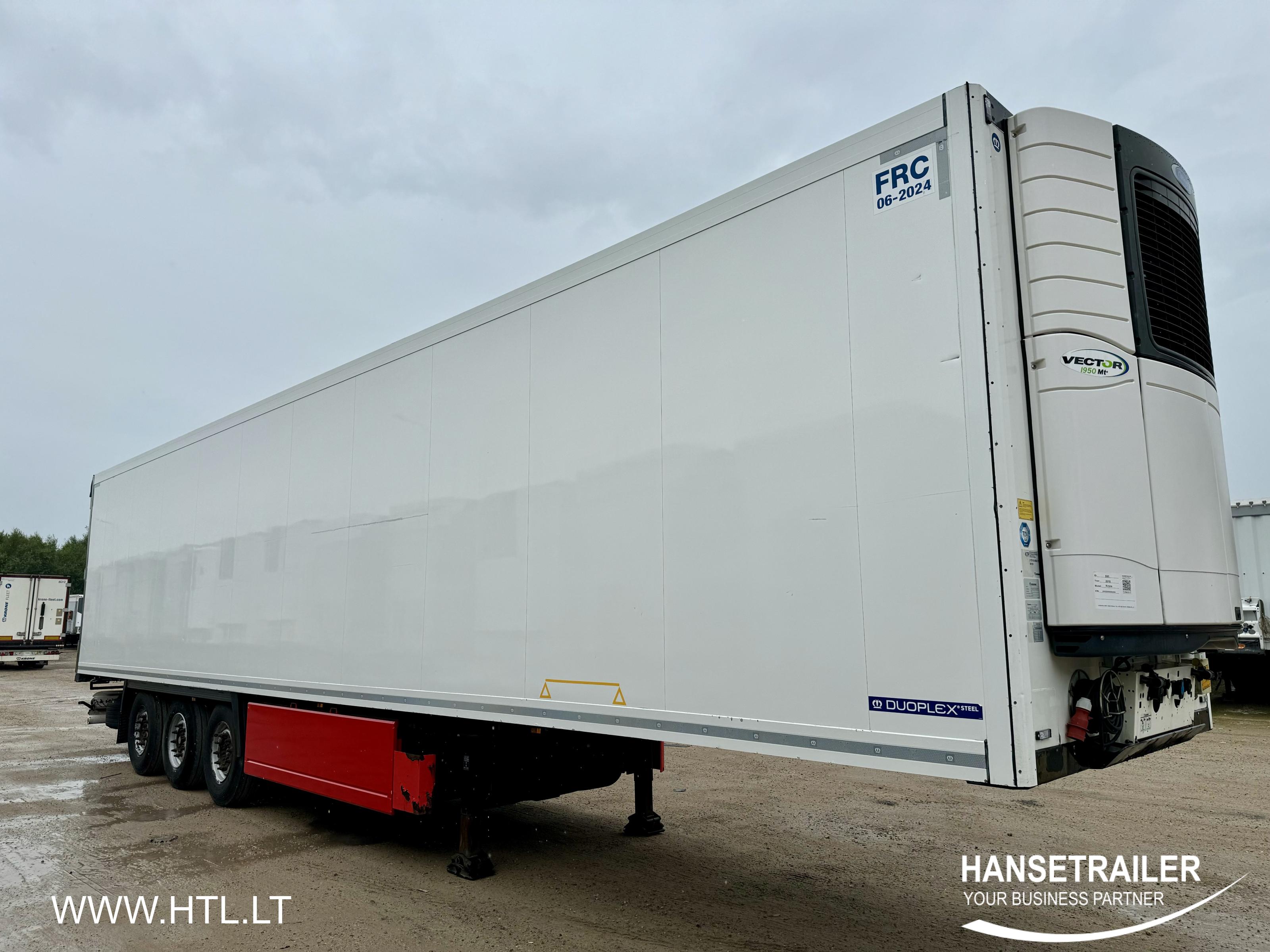 2018 Semitrailer Reefer Krone SDR27 Multitemp DoubleDeck