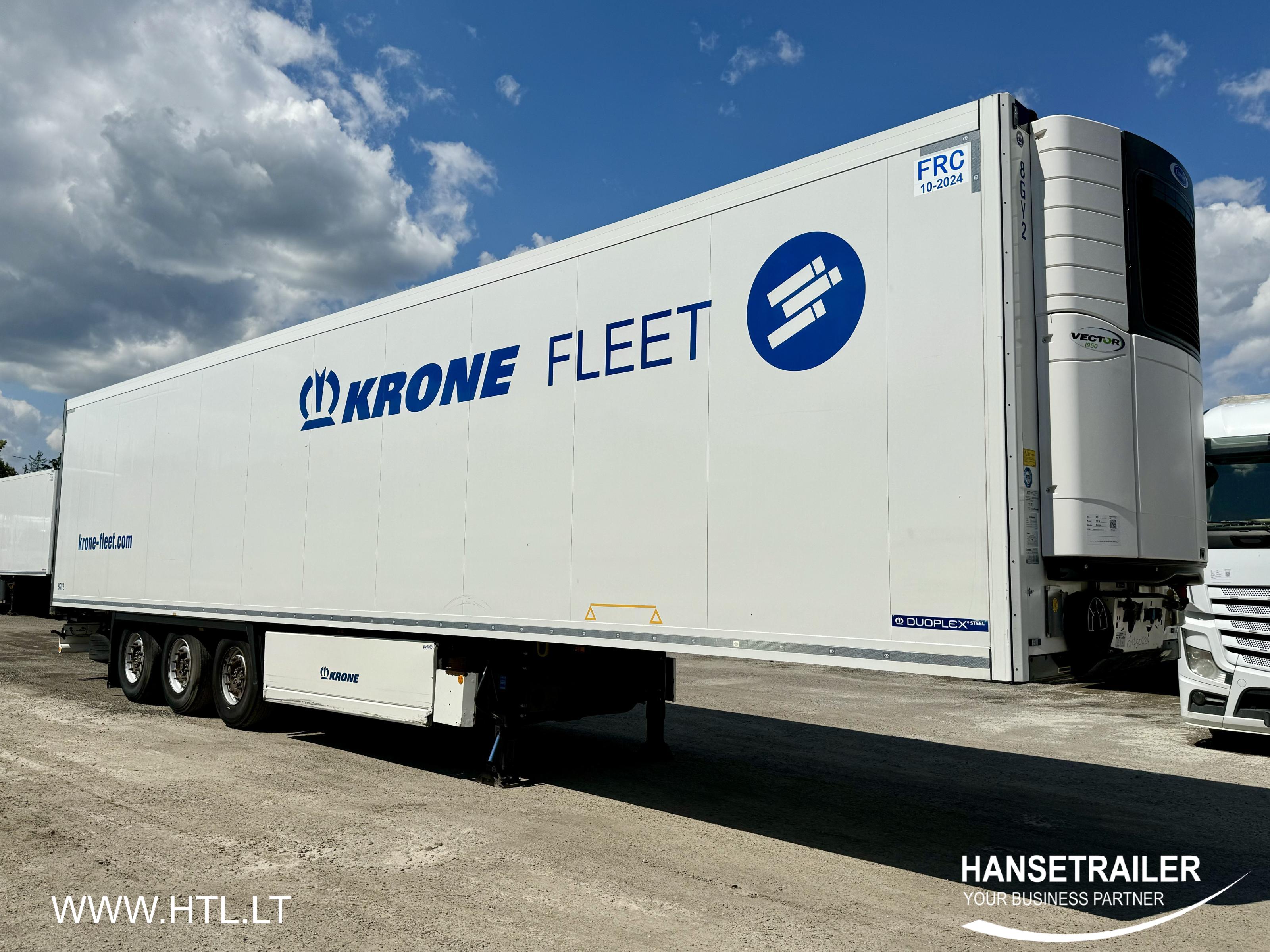 2018 Semitrailer Reefer Krone SDR27 Double Deck