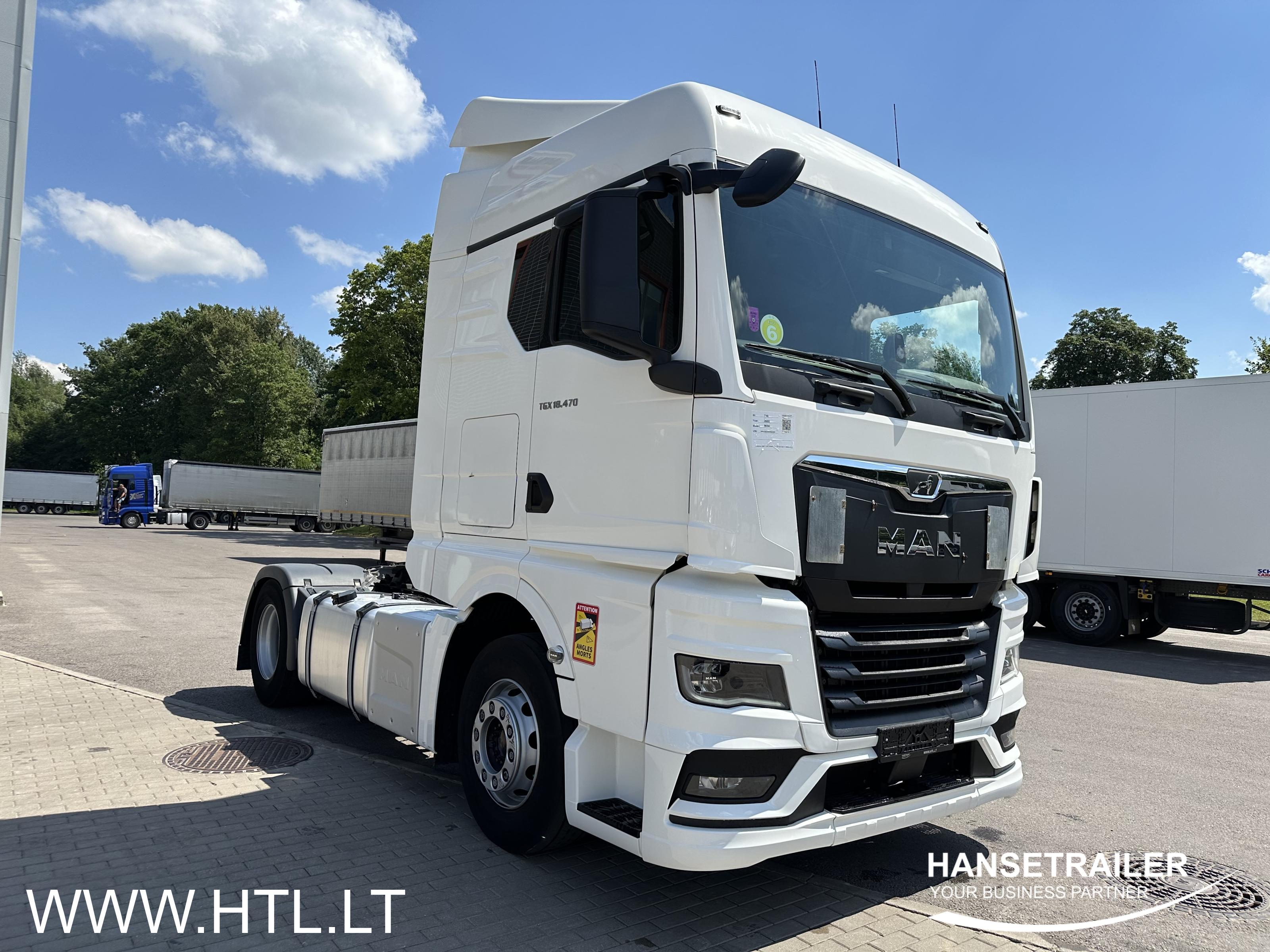 2022 Ciæýarówka 4x2 MAN TGX 18.470