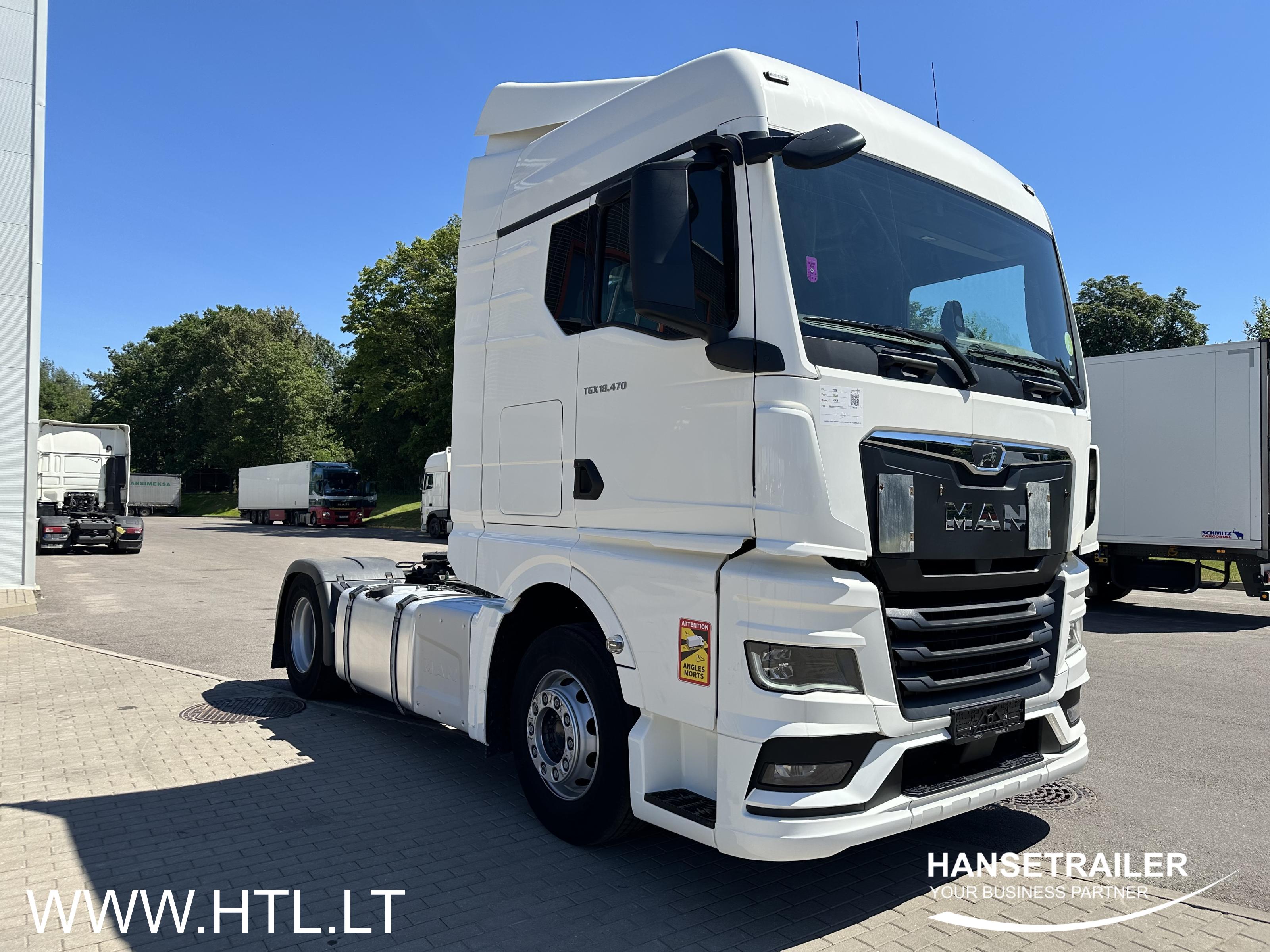 2022 tracteurs 4x2 MAN TGX 18.470