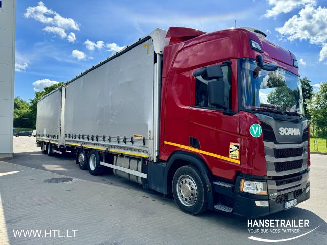 Scania R450 Retarder + Wielton