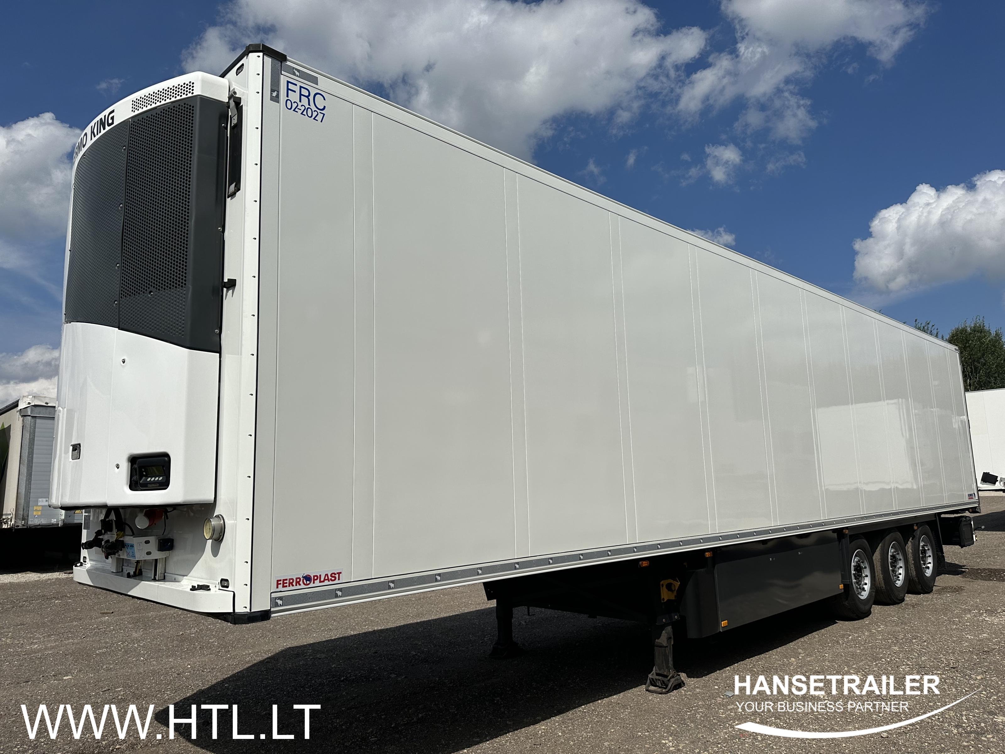 2015 Semitrailer Reefer Schmitz SKO 24 FP60 7cm Thermoking