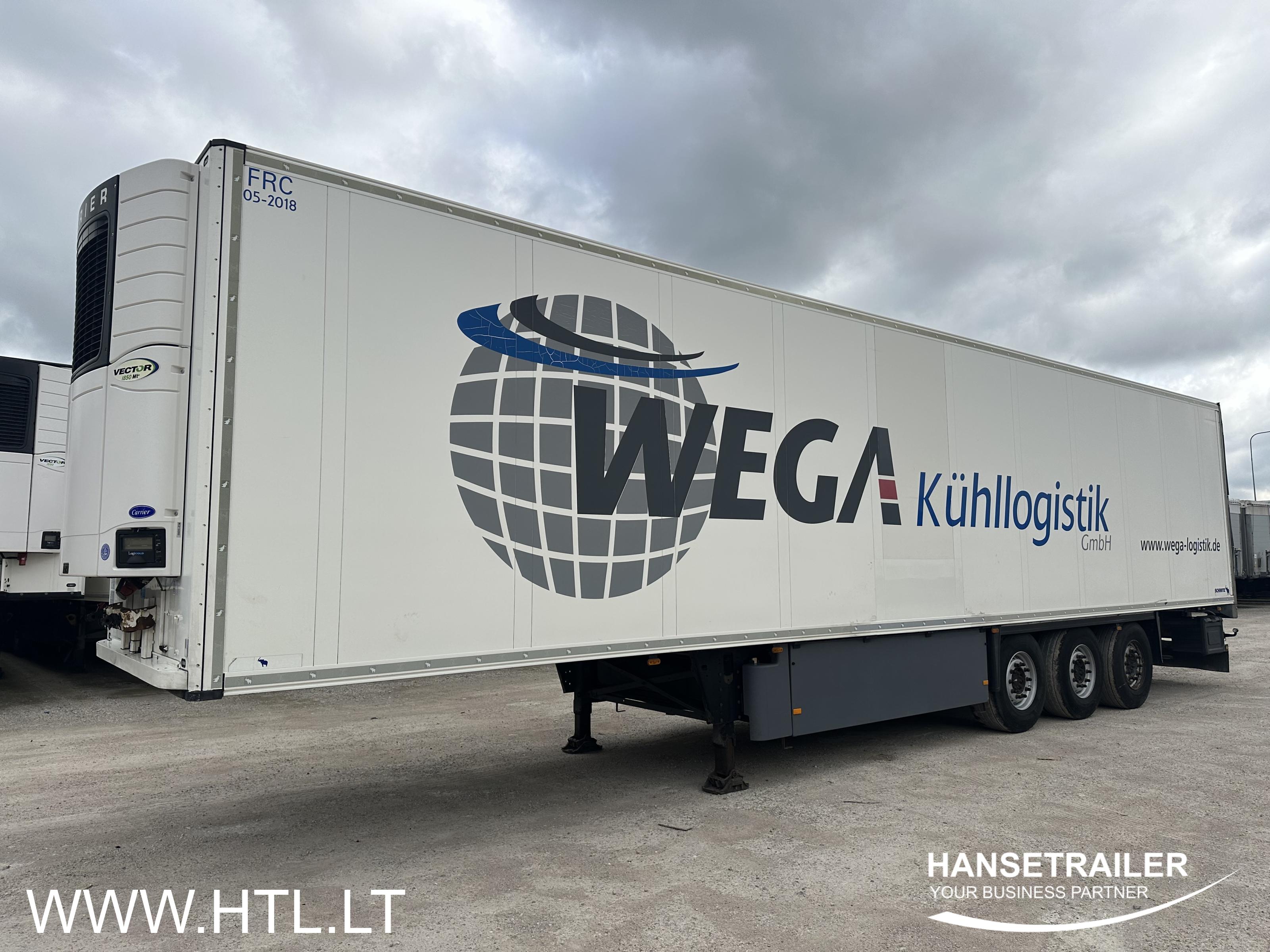 2012 Poolhaagis Külmik Schmitz SKO 24 FP45 Multitemp DoubleDeck Lift axle