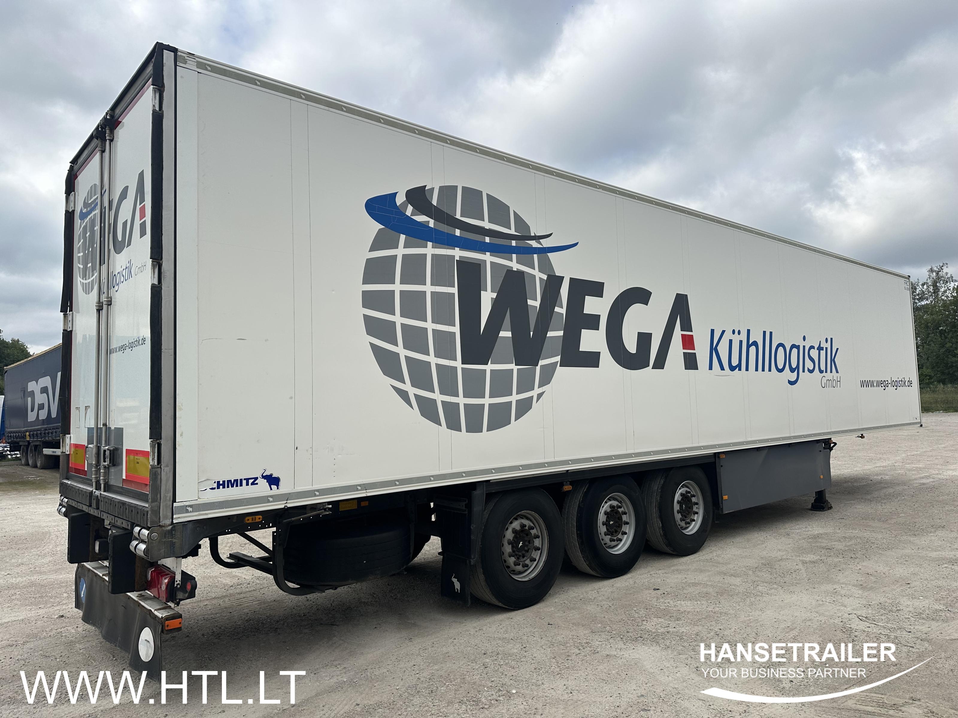 2012 Poolhaagis Külmik Schmitz SKO 24 FP45 Multitemp DoubleDeck Lift axle