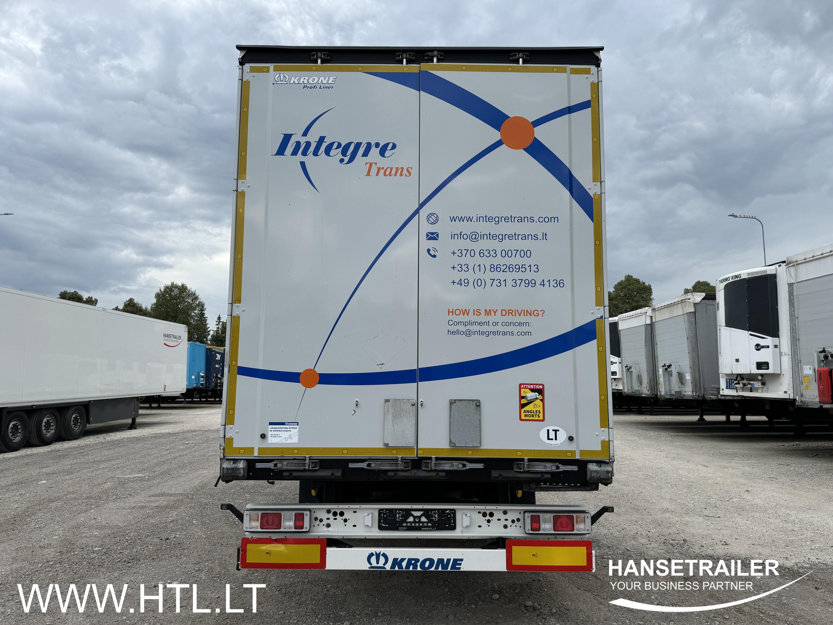 2021 Semitrailer Curtainsider Krone SD2