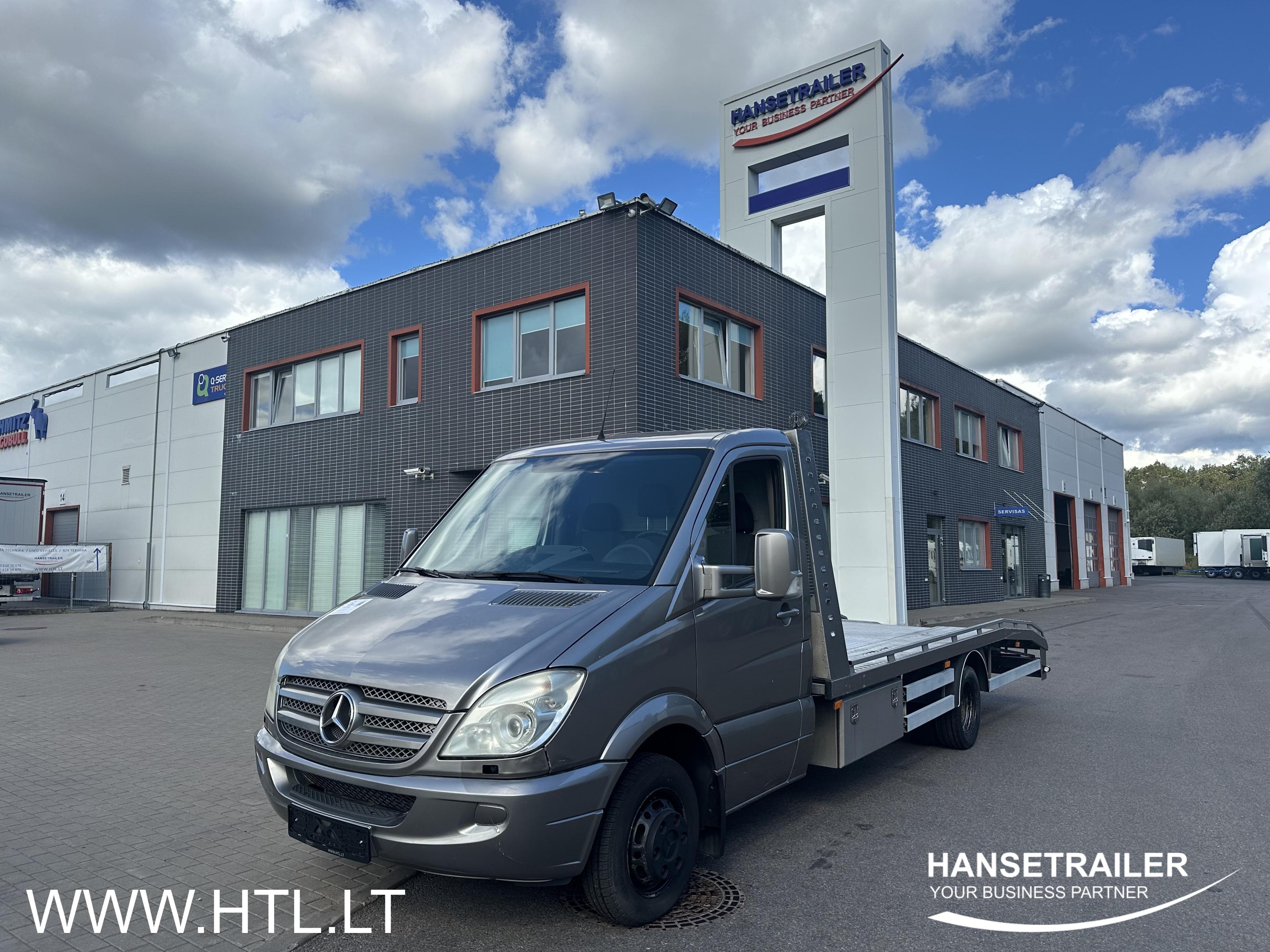 2008 camiones Car transporter Mercedes-Benz 518CDI