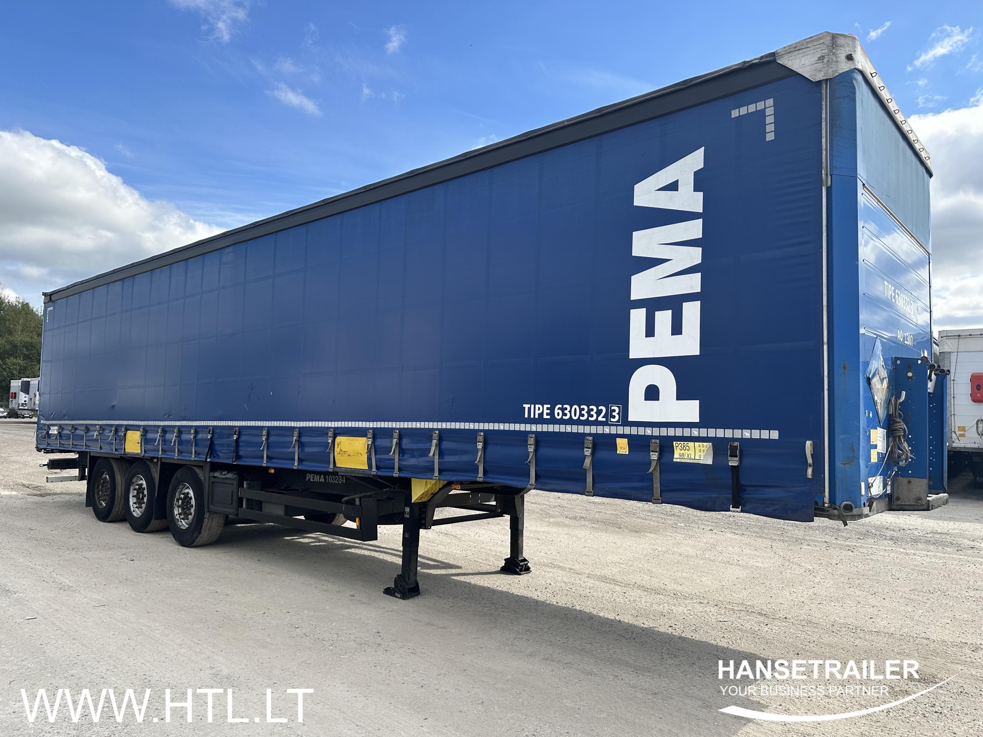 2014 Semitrailer Curtainsider Schmitz SCS 24 Multilock XL