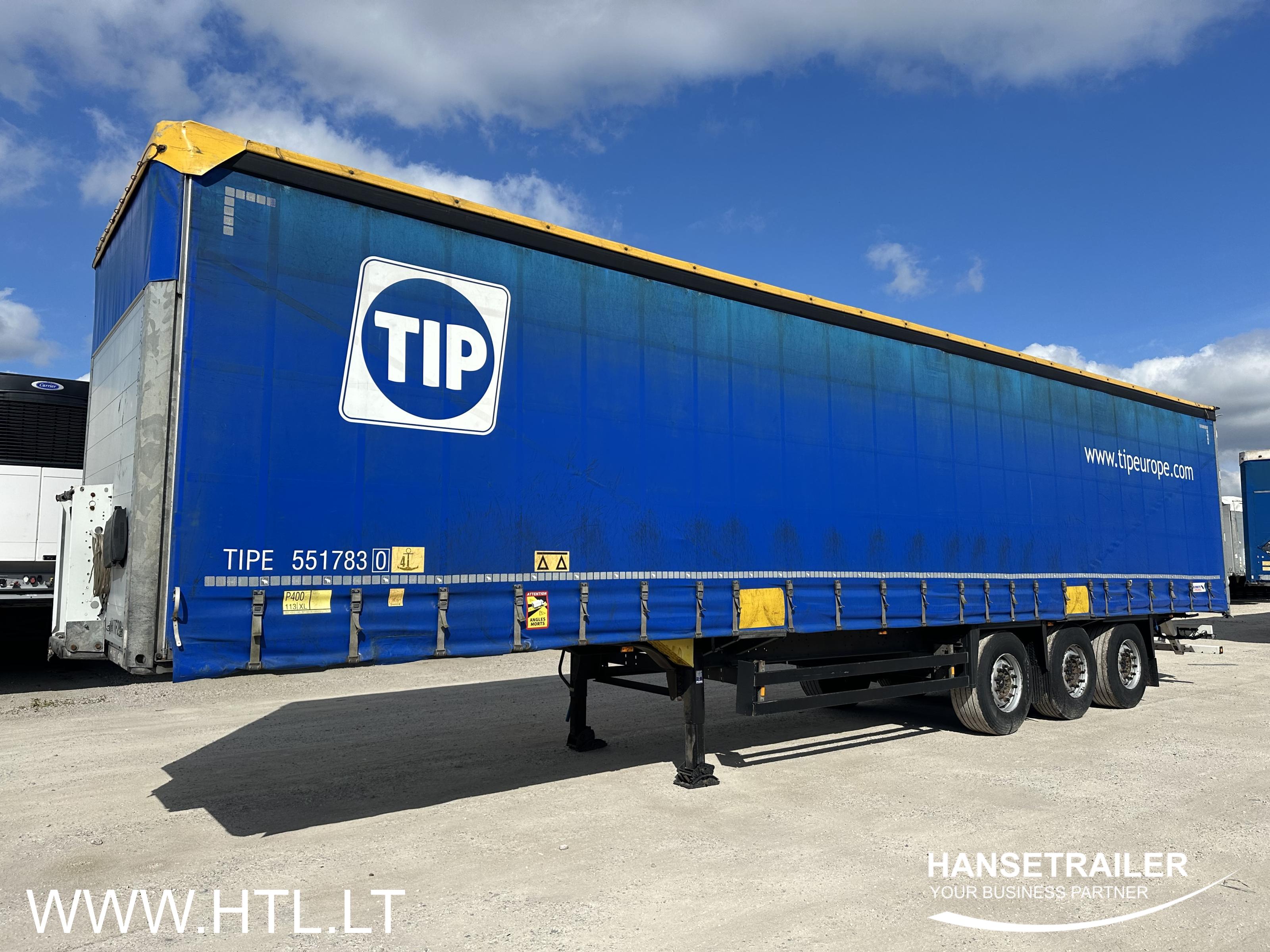 2014 Sattelanhänger Sattelcurtainsider Schmitz SCS 24 Multilock XL