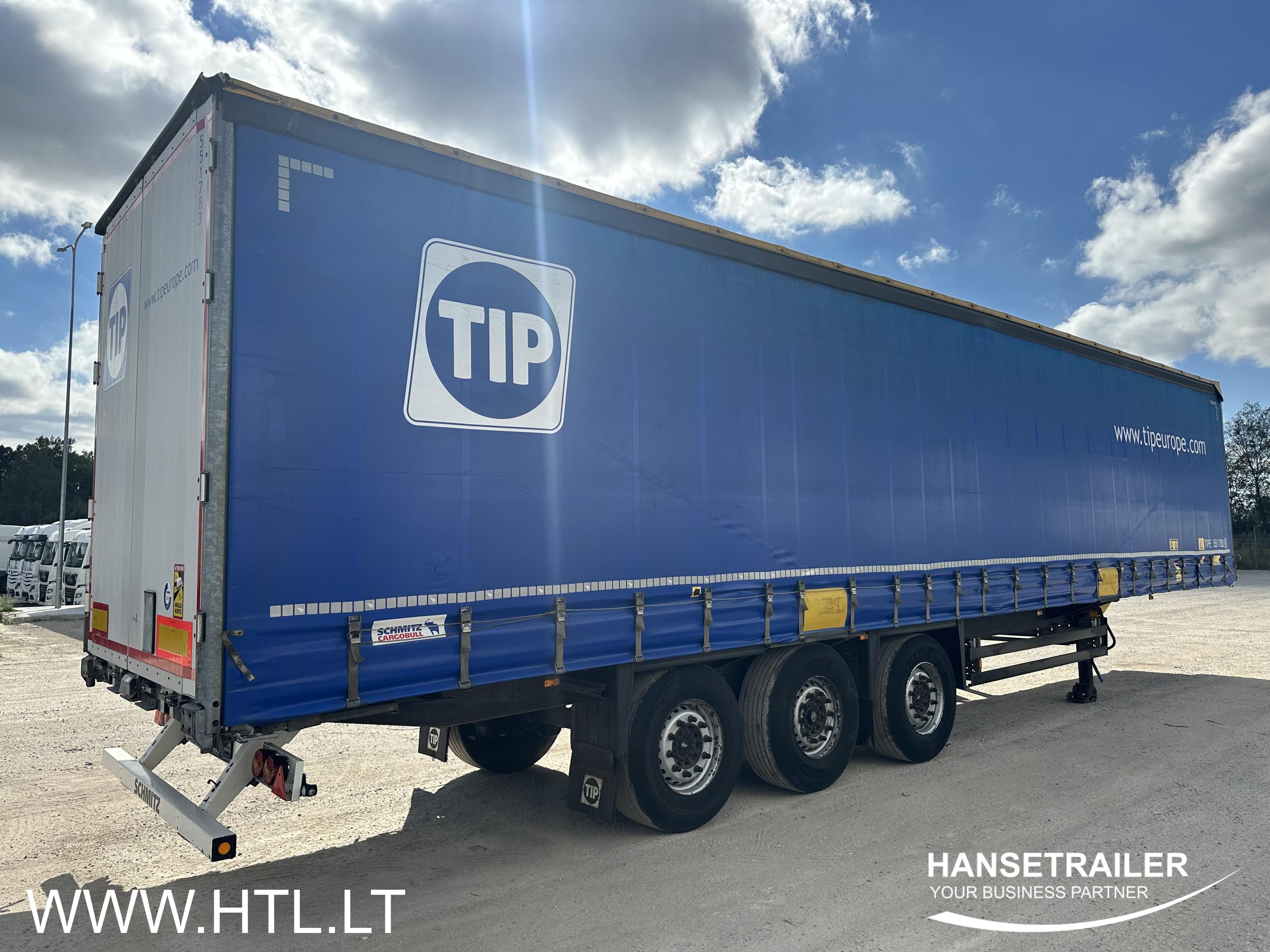 2014 Sattelanhänger Sattelcurtainsider Schmitz SCS 24 Multilock XL