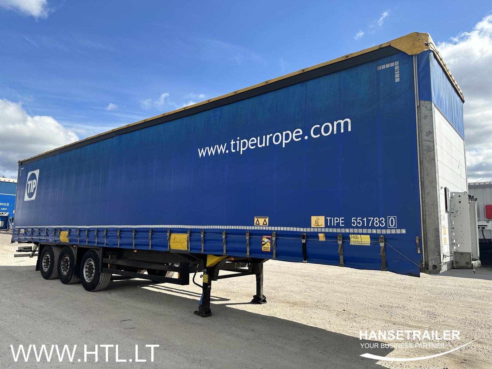 2014 Sattelanhänger Sattelcurtainsider Schmitz SCS 24 Multilock XL