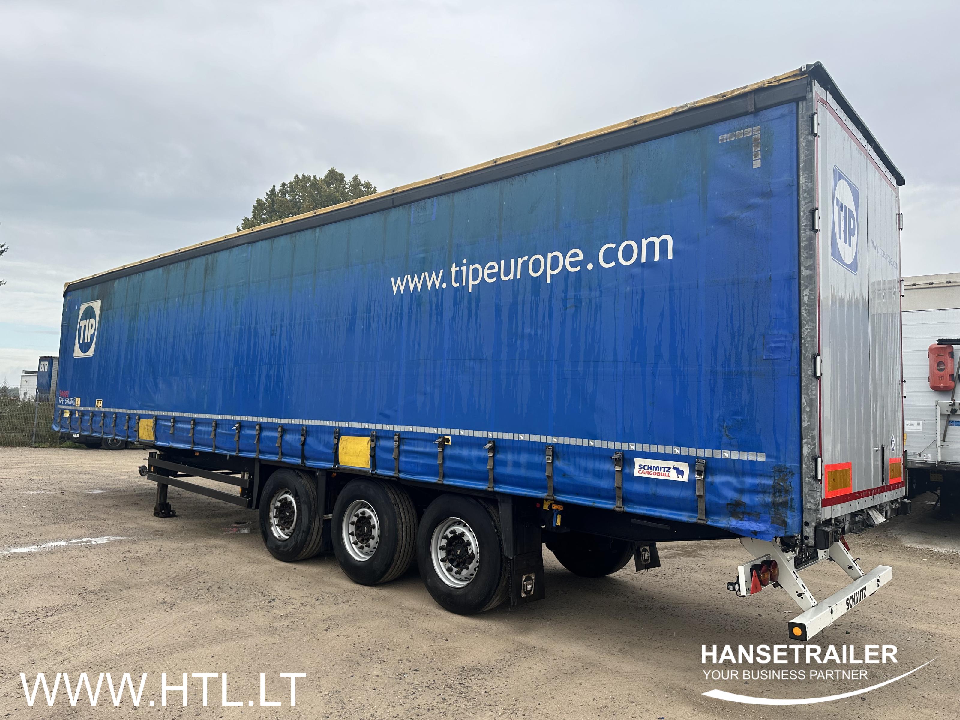 2014 Sattelanhänger Sattelcurtainsider Schmitz SCS 24 Multilock XL