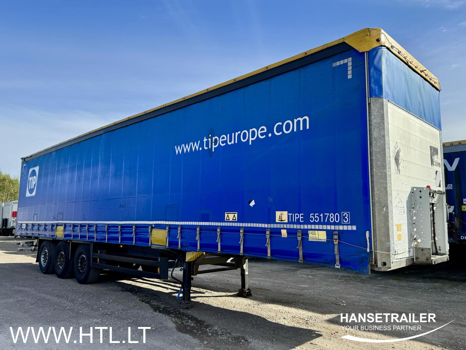 2014 Semitrailer Curtainsider Schmitz SCS 24 Multilock XL