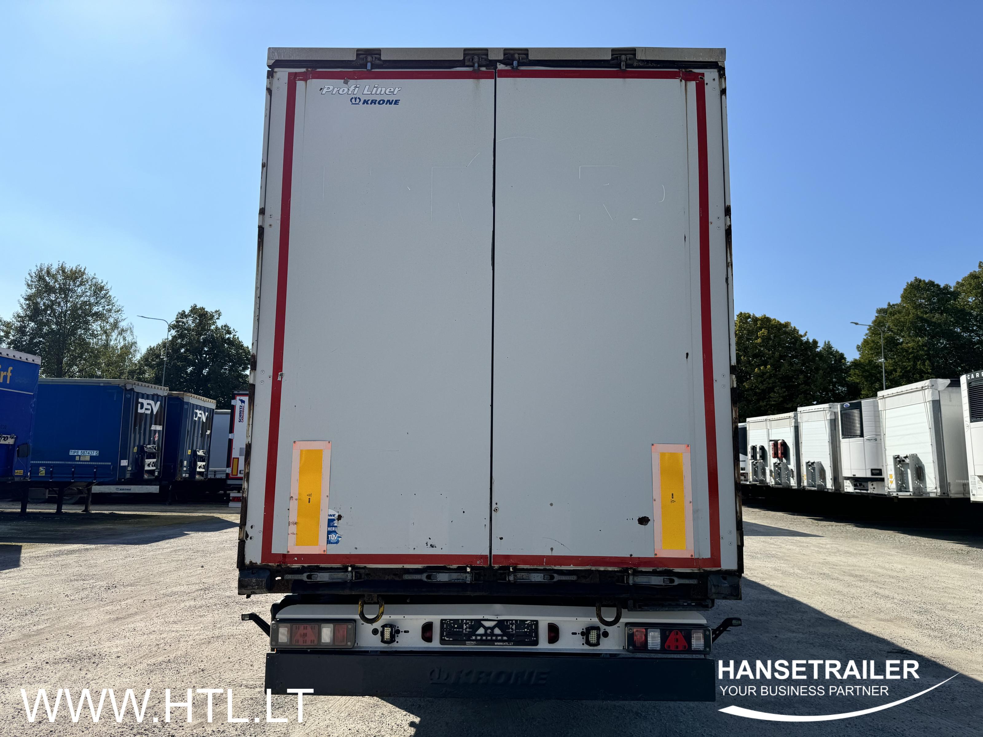 2012 Semitrailer Curtainsider Krone SDP Lift axle