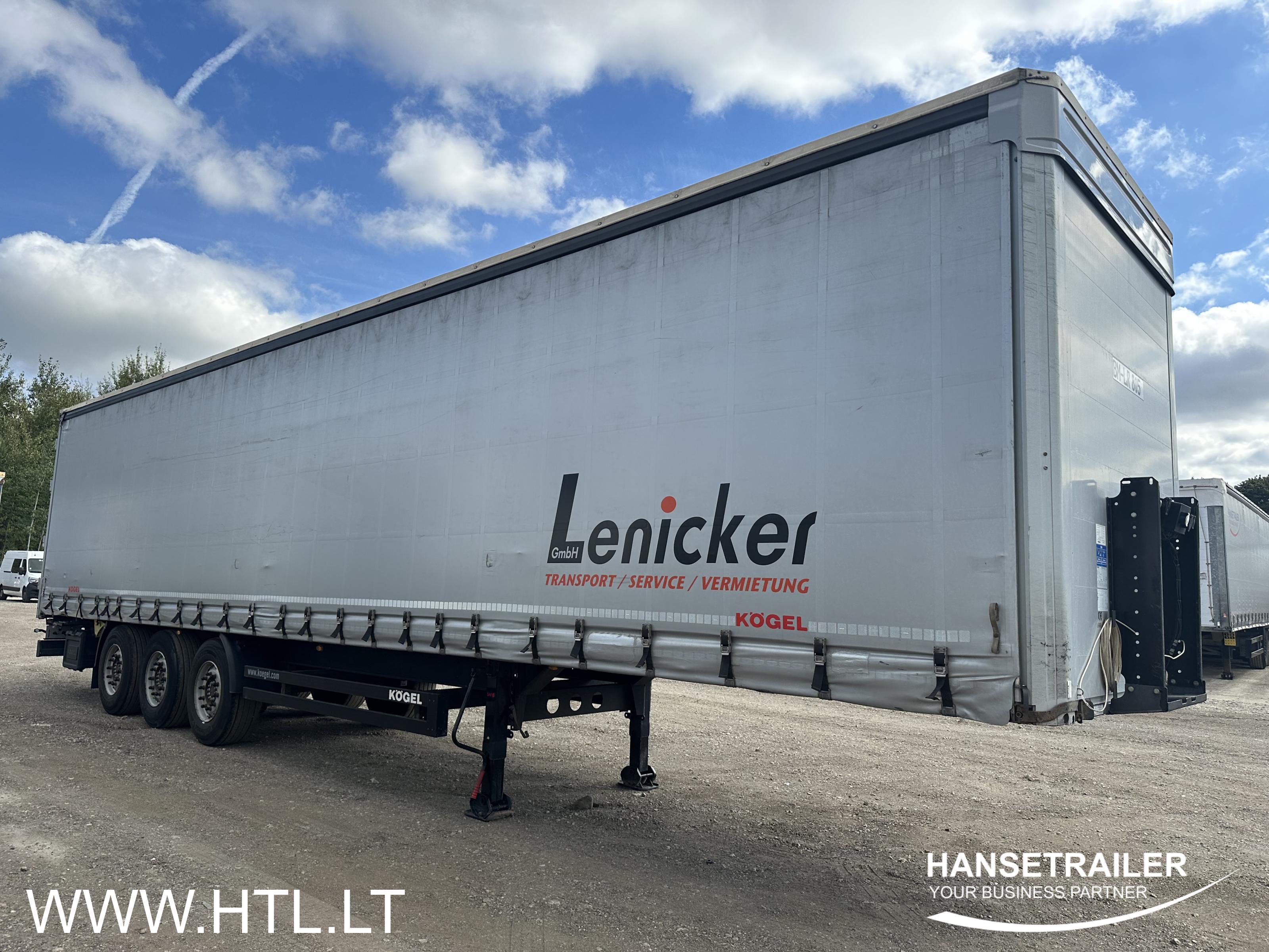 2018 Sattelanhänger Sattelcurtainsider Koegel SN 24