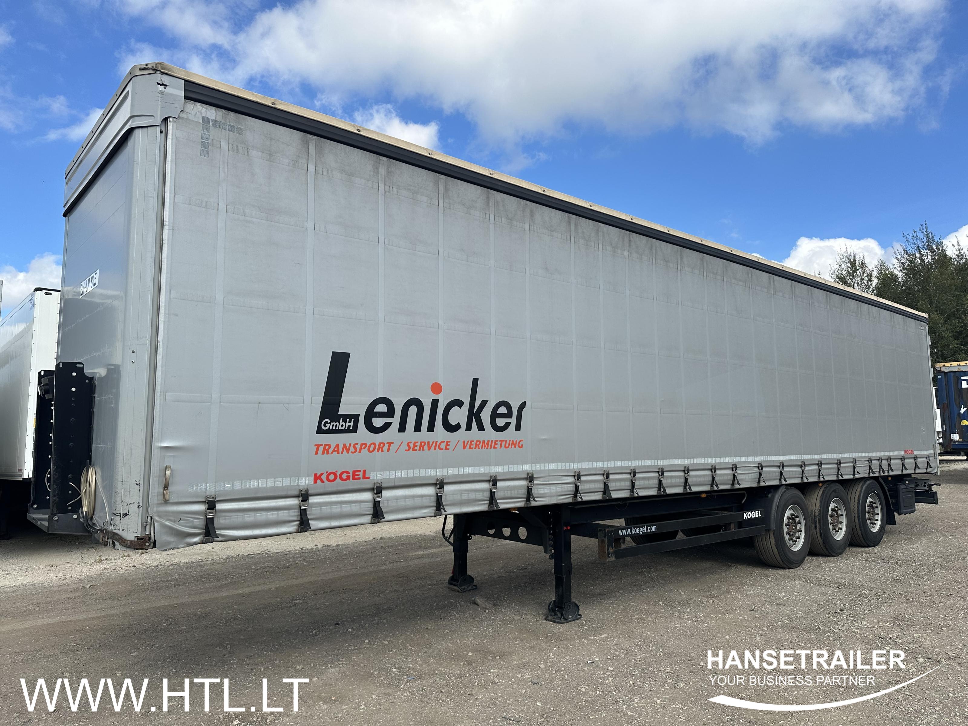 2018 Sattelanhänger Sattelcurtainsider Koegel SN 24