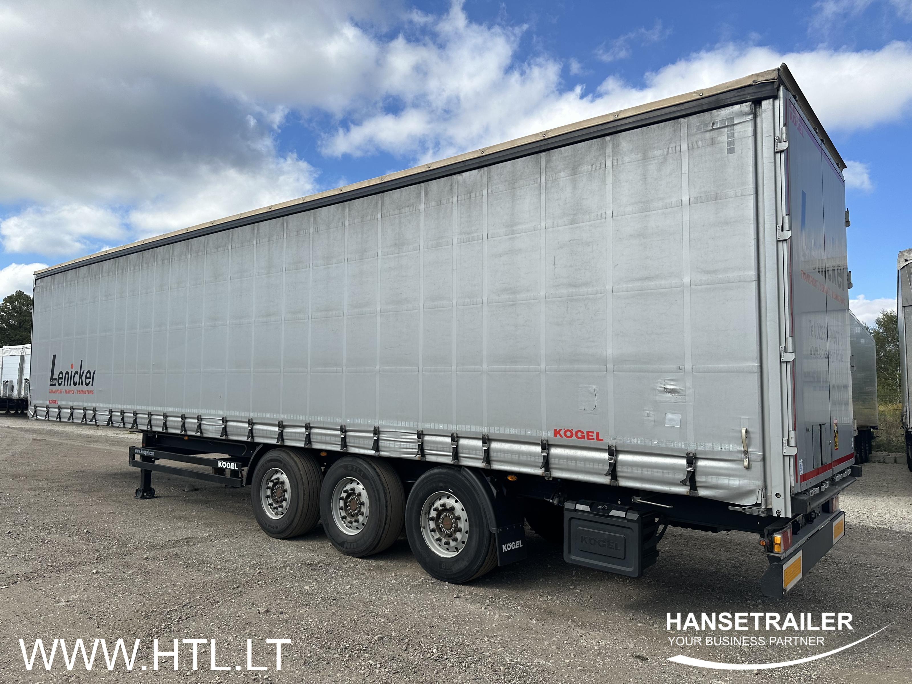 2018 Sattelanhänger Sattelcurtainsider Koegel SN 24