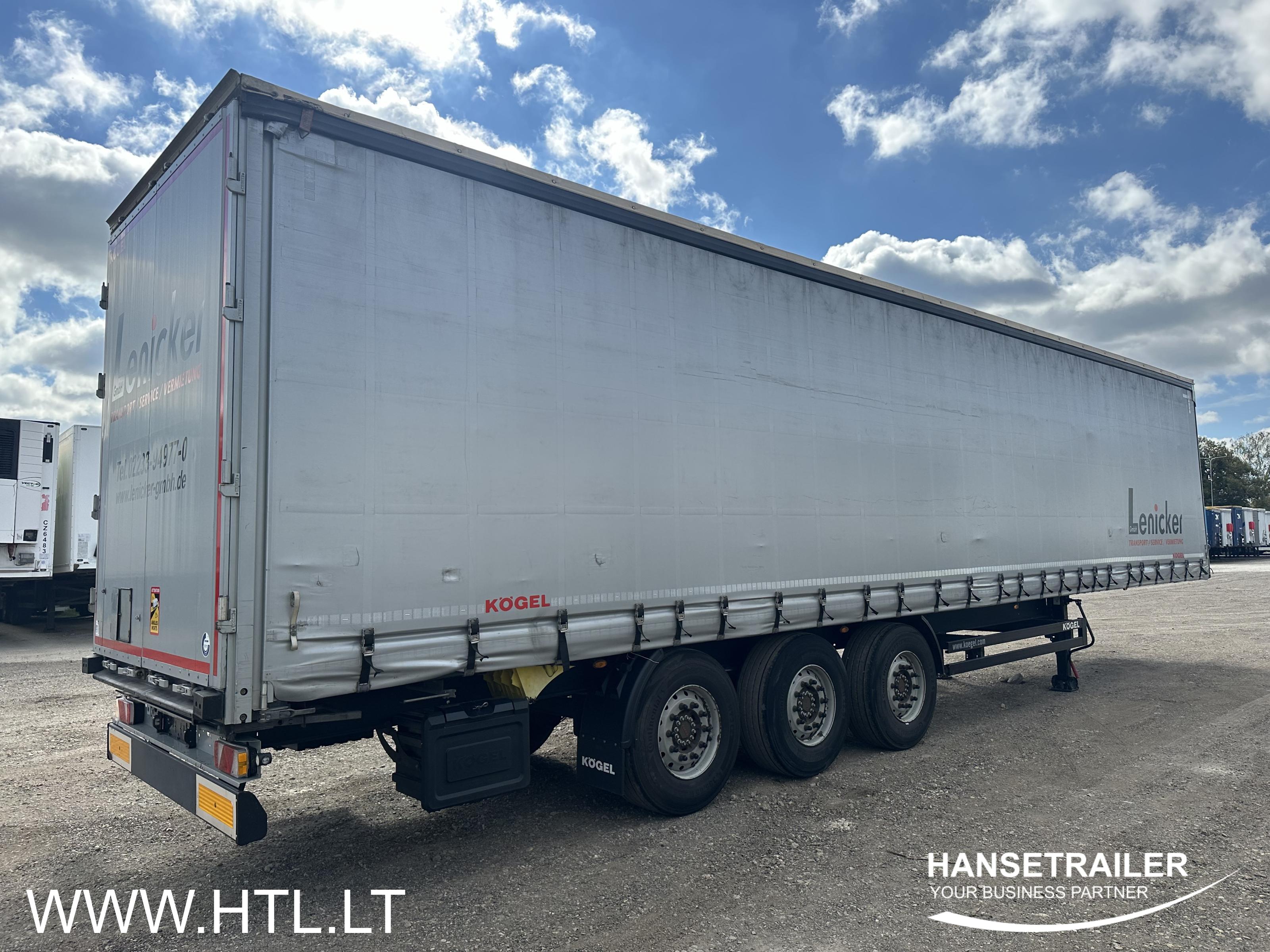 2018 Sattelanhänger Sattelcurtainsider Koegel SN 24