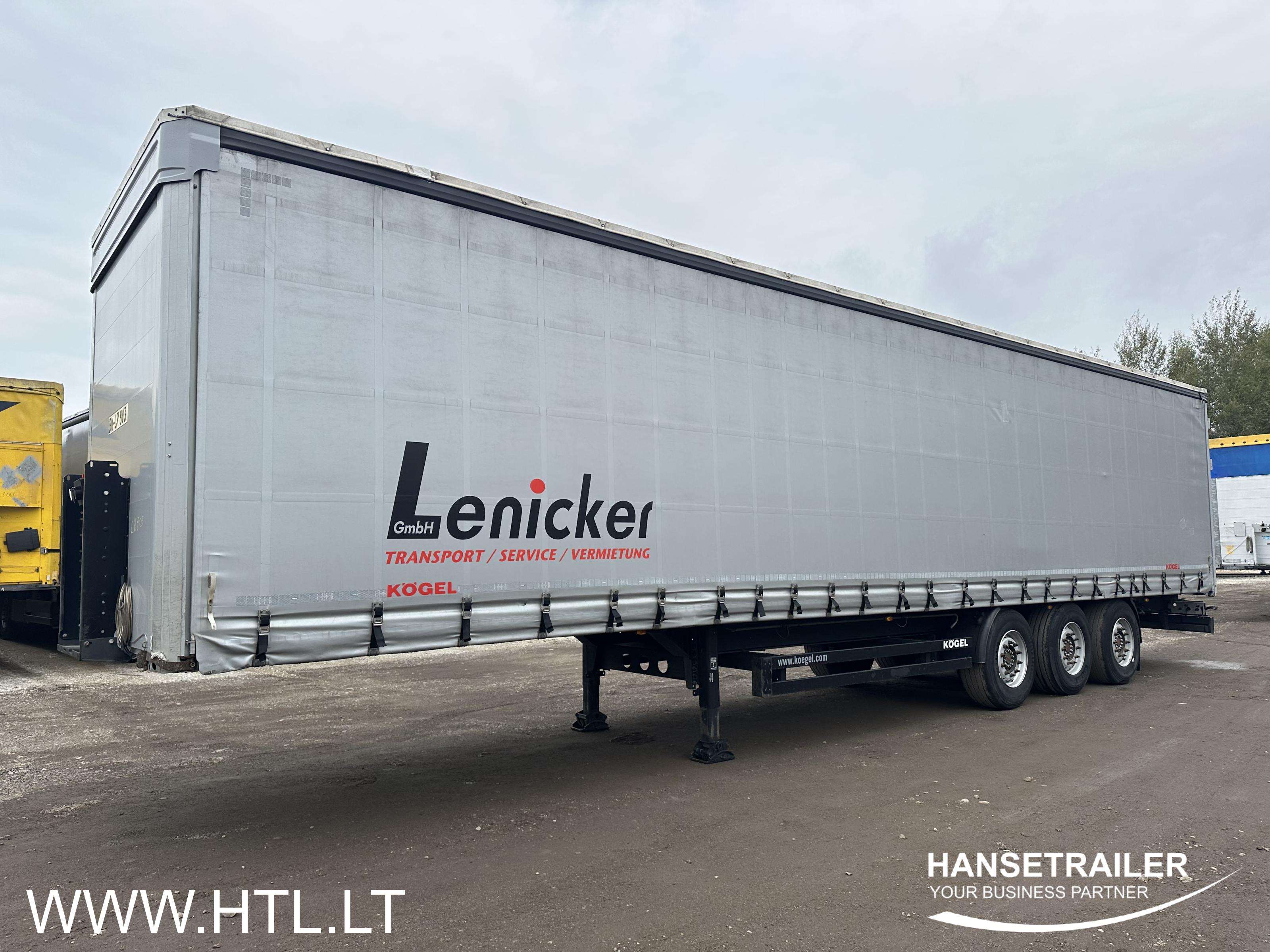 2018 Sattelanhänger Sattelcurtainsider Koegel SN 24