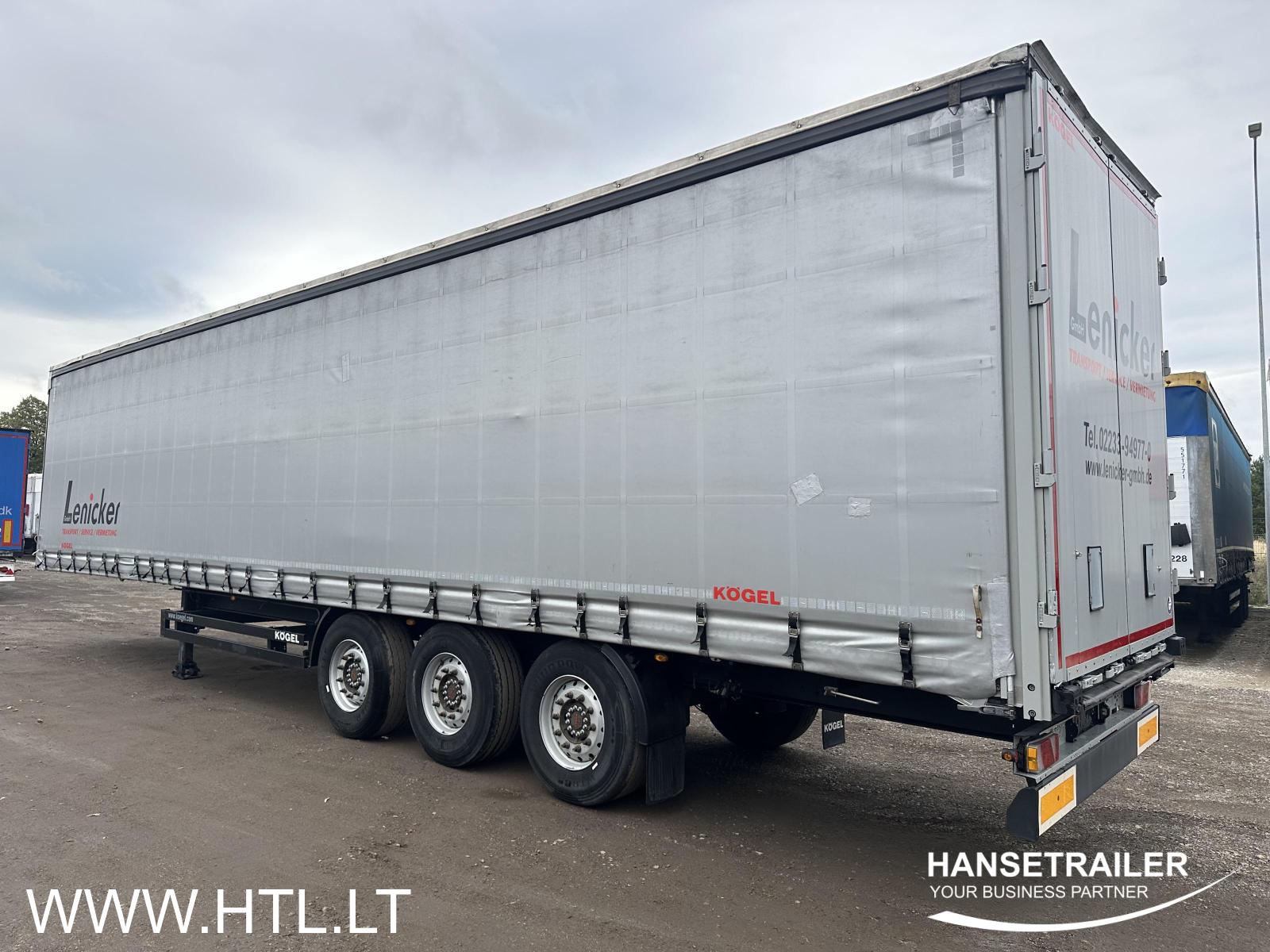 2018 Semitrailer Curtainsider Koegel SN 24