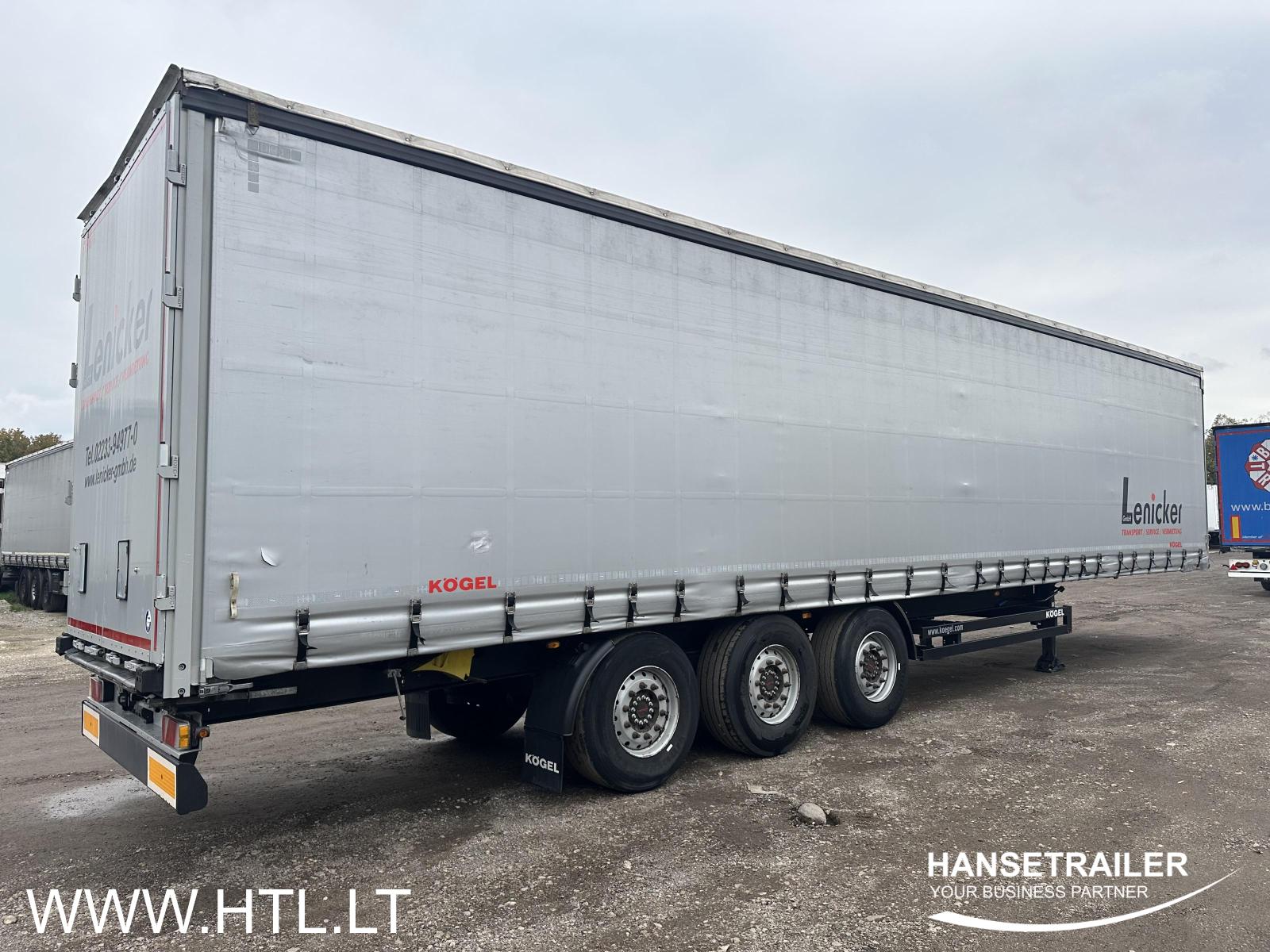 2018 Sattelanhänger Sattelcurtainsider Koegel SN 24