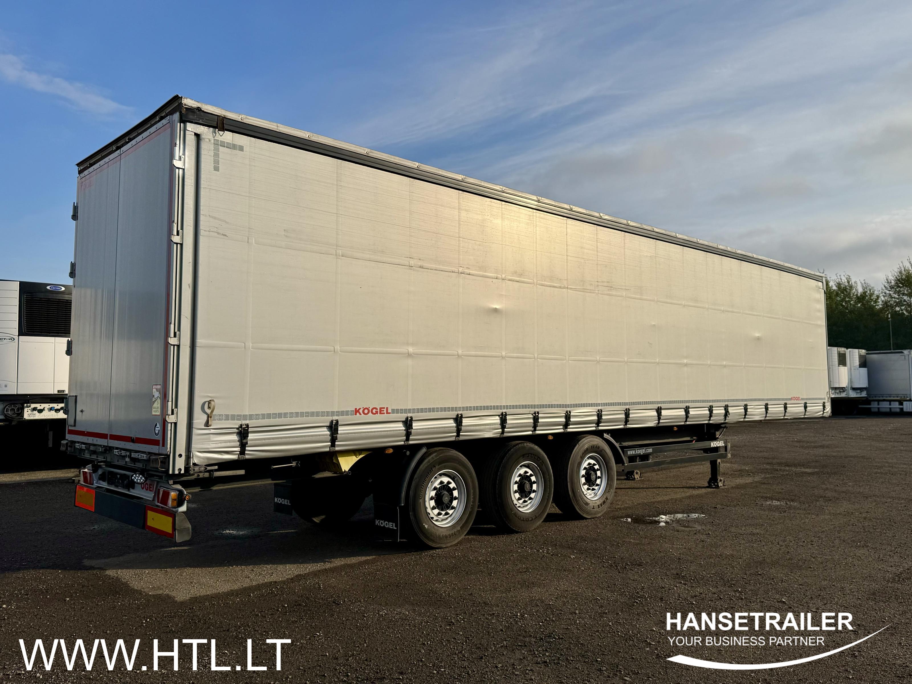 2019 Semitrailer Curtainsider Koegel SN 24 Lift Axle