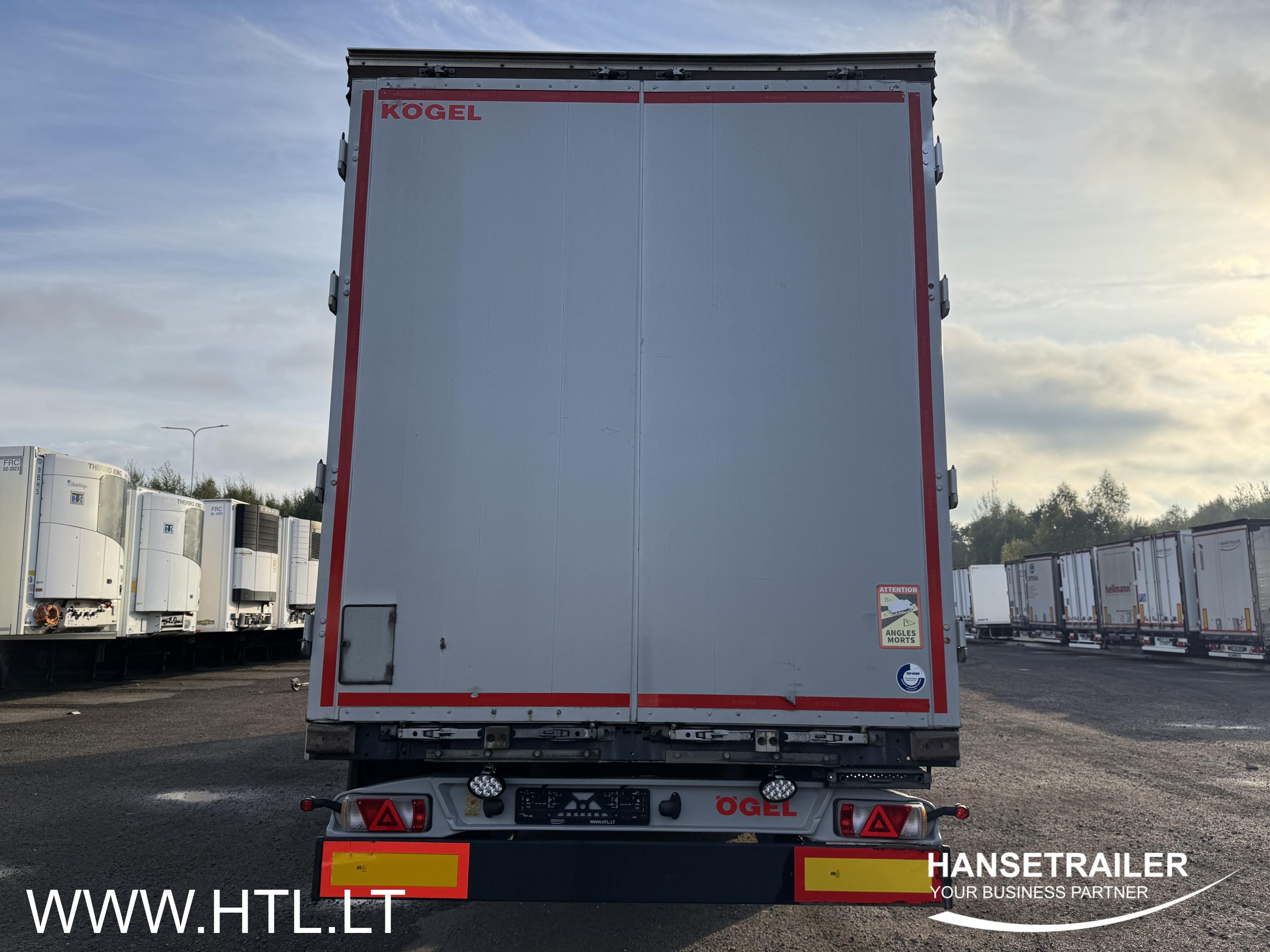 2019 Poolhaagis Kardinhaagis Koegel SN 24 Lift Axle