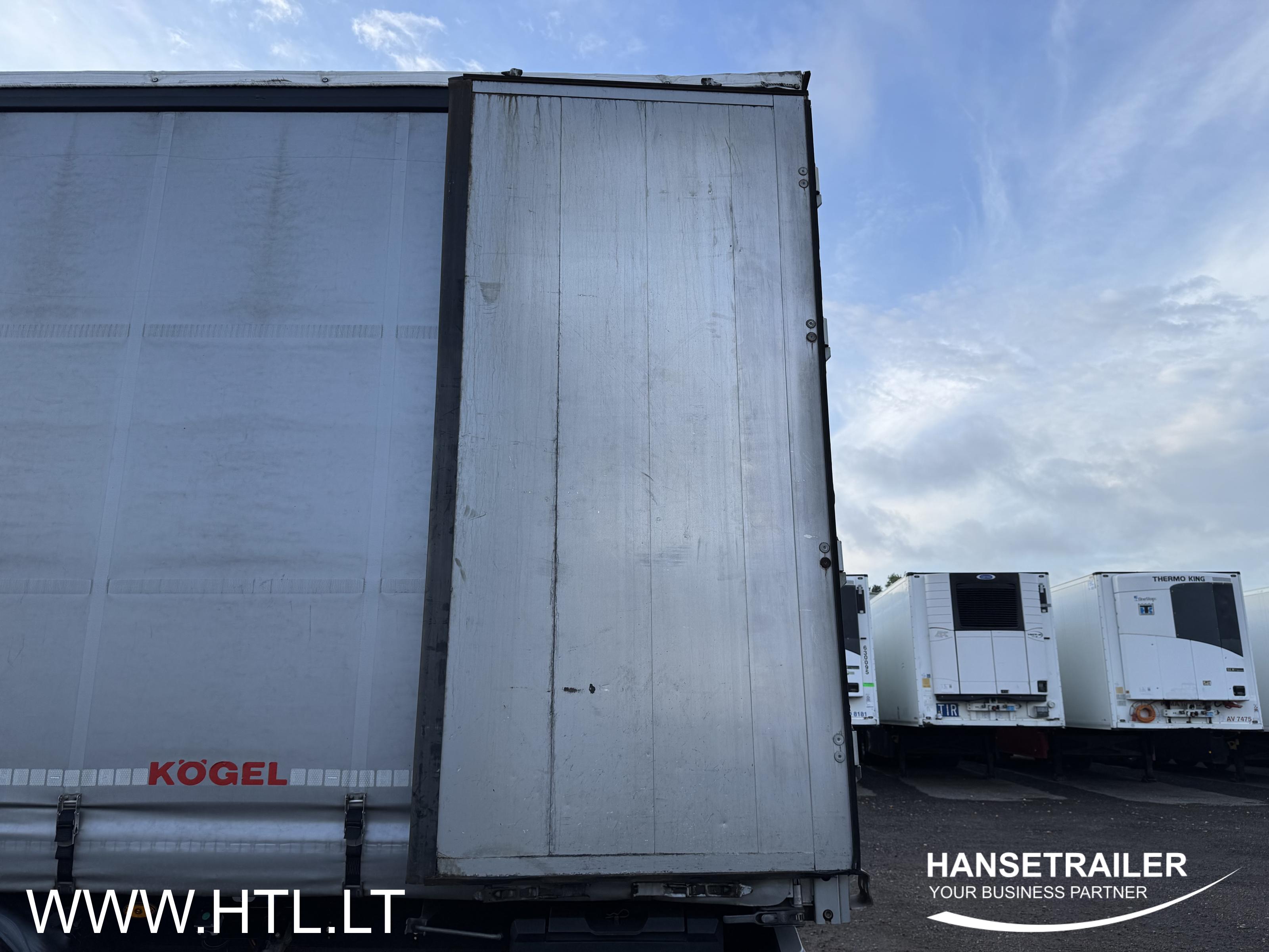 2019 Sattelanhänger Sattelcurtainsider Koegel SN 24 Lift Axle