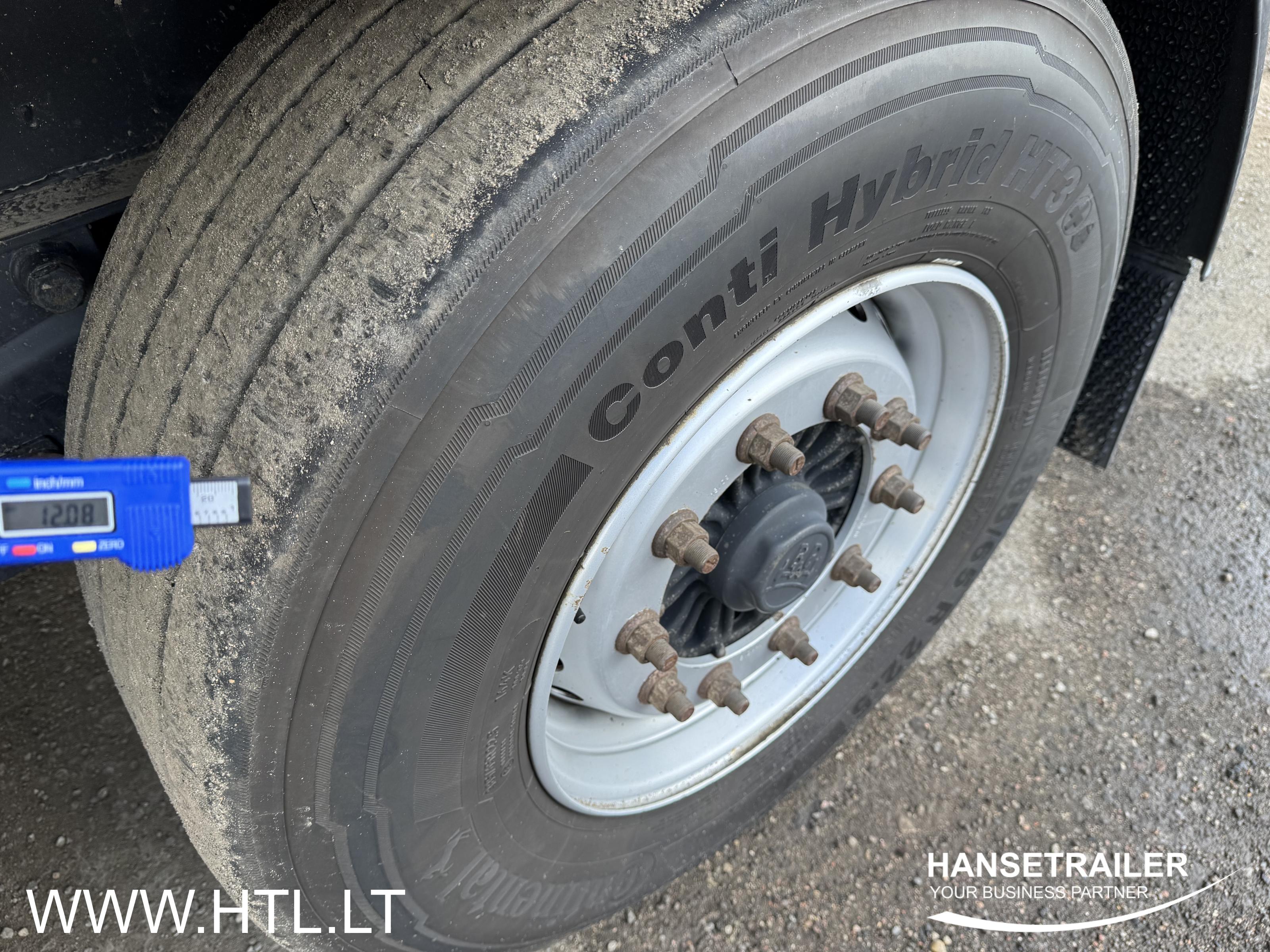 2019 напівпричеп Тентовані Koegel SN 24 Lift Axle