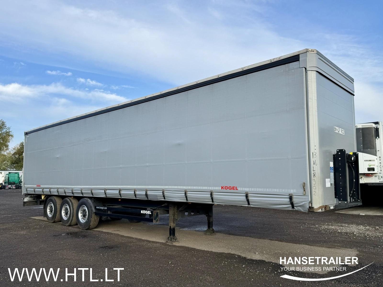 2019 Semitrailer Curtainsider Koegel SN 24 Lift Axle