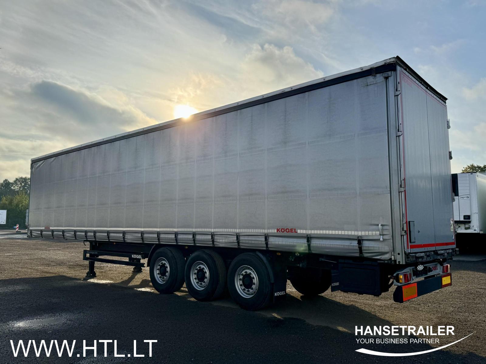 2019 Semitrailer Curtainsider Koegel SN 24 Lift Axle