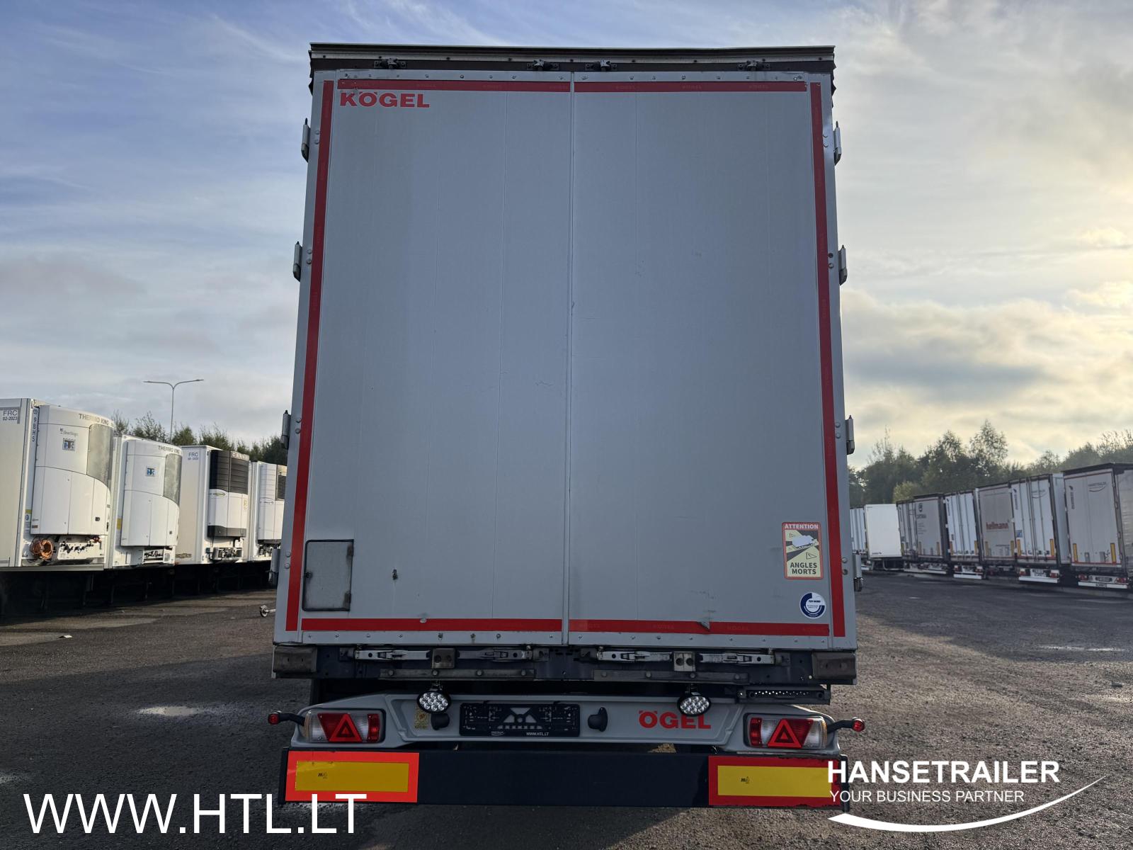 2019 Semitrailer Curtainsider Koegel SN 24 Lift Axle