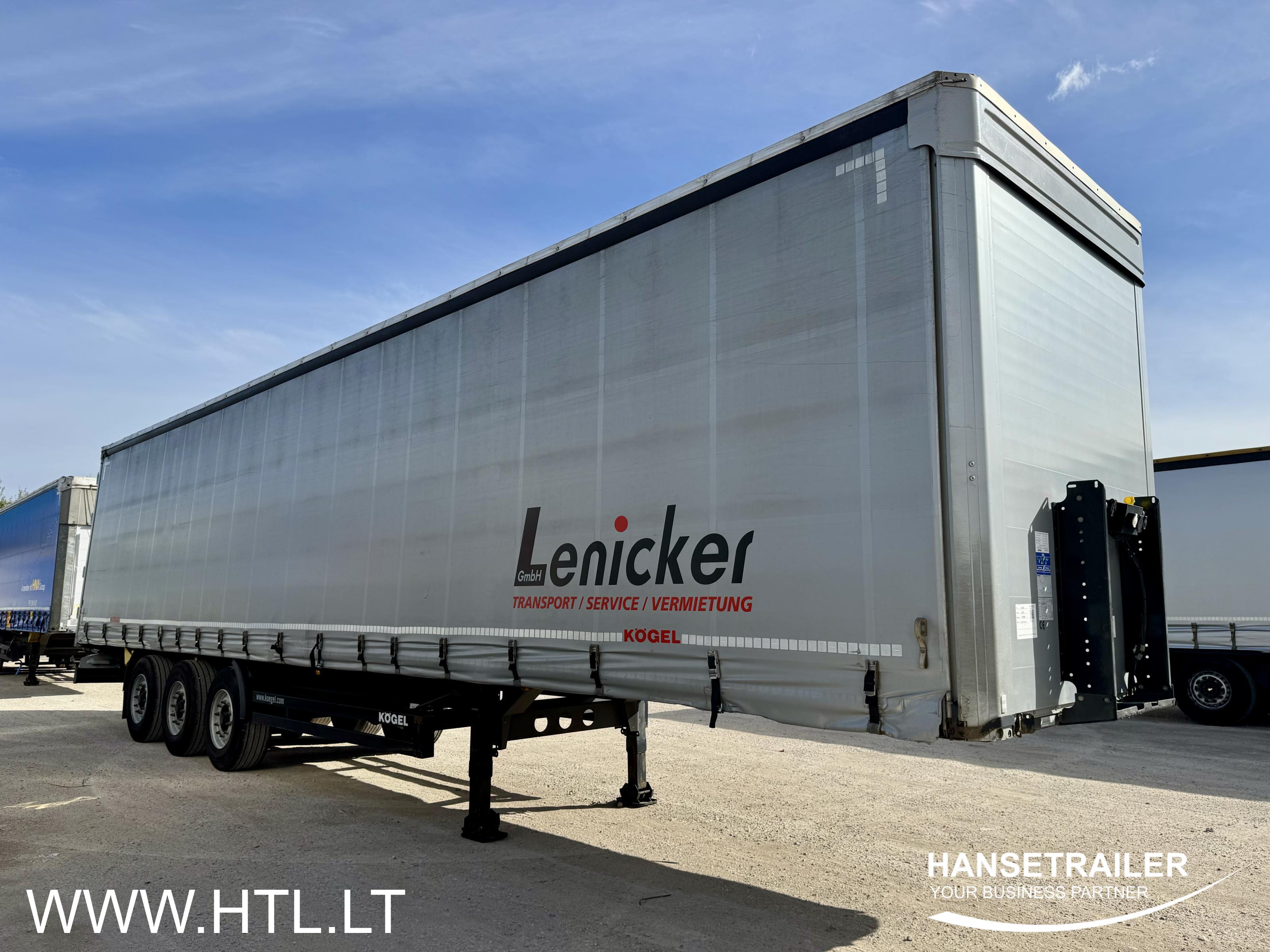 2019 Poolhaagis Kardinhaagis Koegel SN 24 Lift Axle