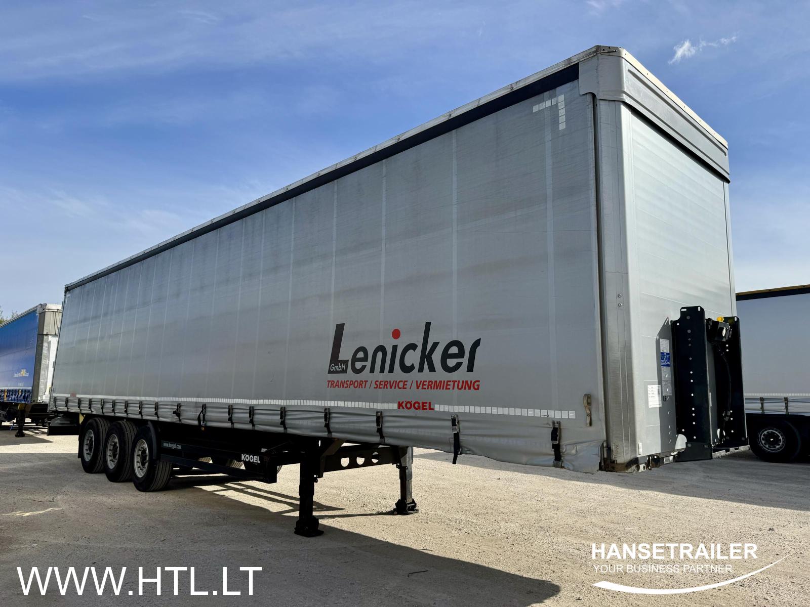 2019 Semitrailer Curtainsider Koegel SN 24 Lift Axle