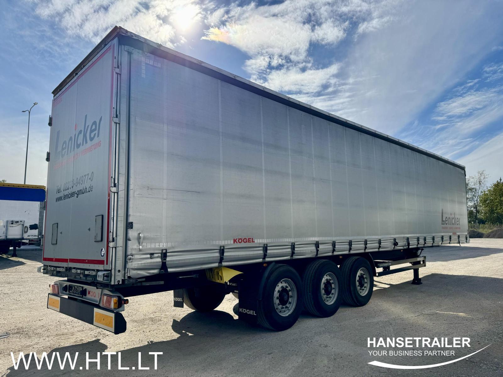 2019 Poolhaagis Kardinhaagis Koegel SN 24 Lift Axle