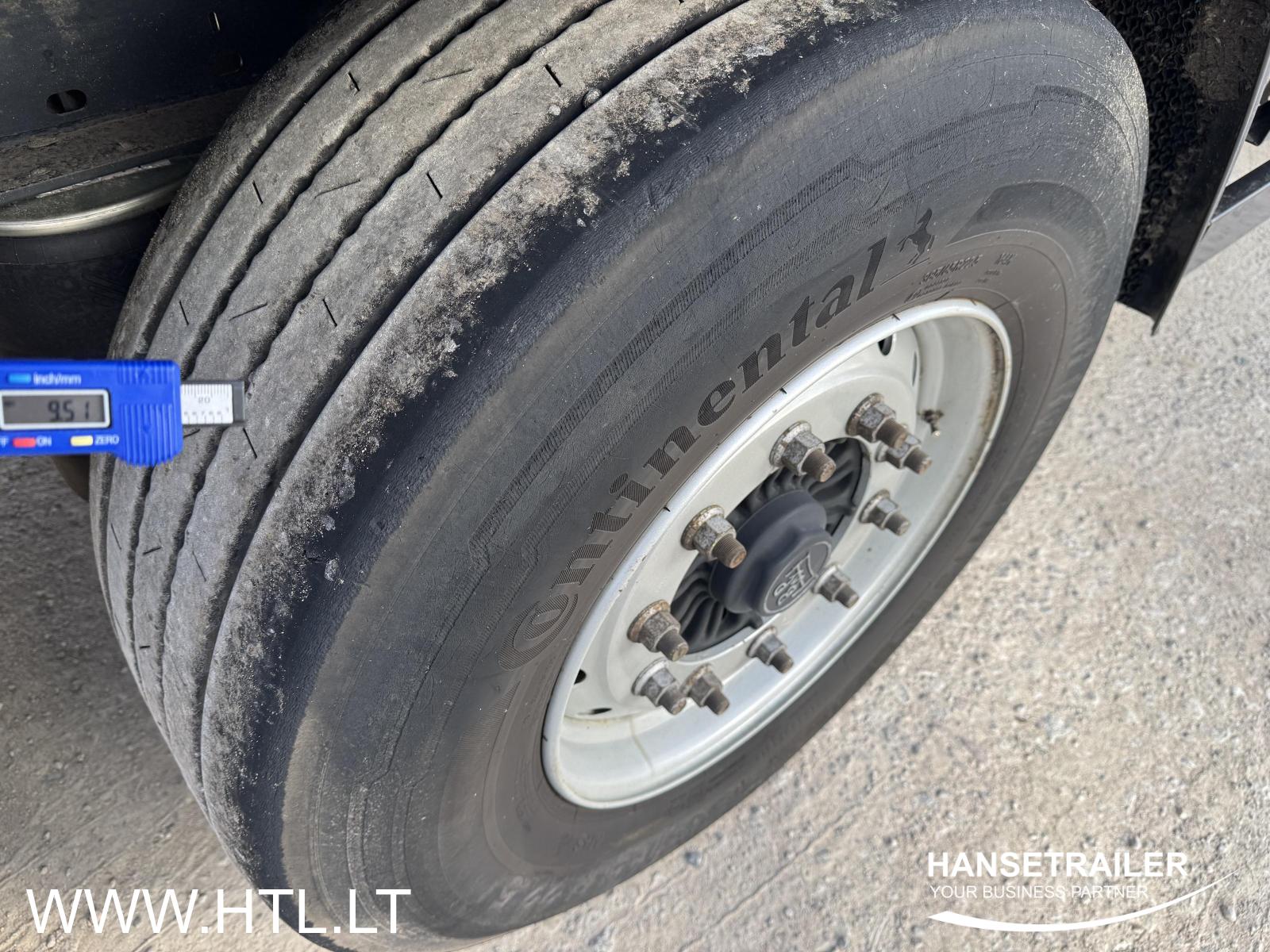 2019 напівпричеп Тентовані Koegel SN 24 Lift Axle