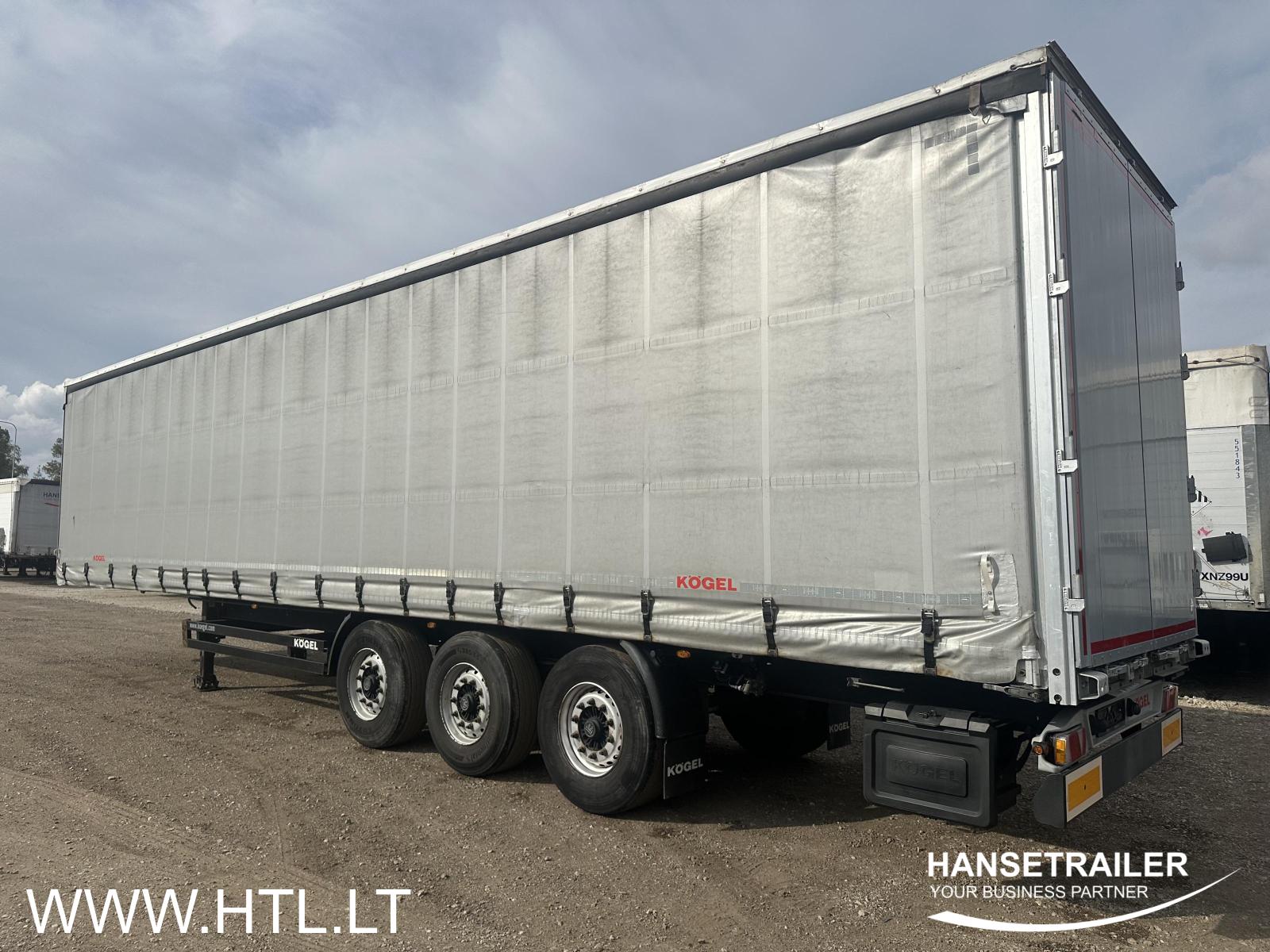 2019 Sattelanhänger Sattelcurtainsider Koegel SN 24